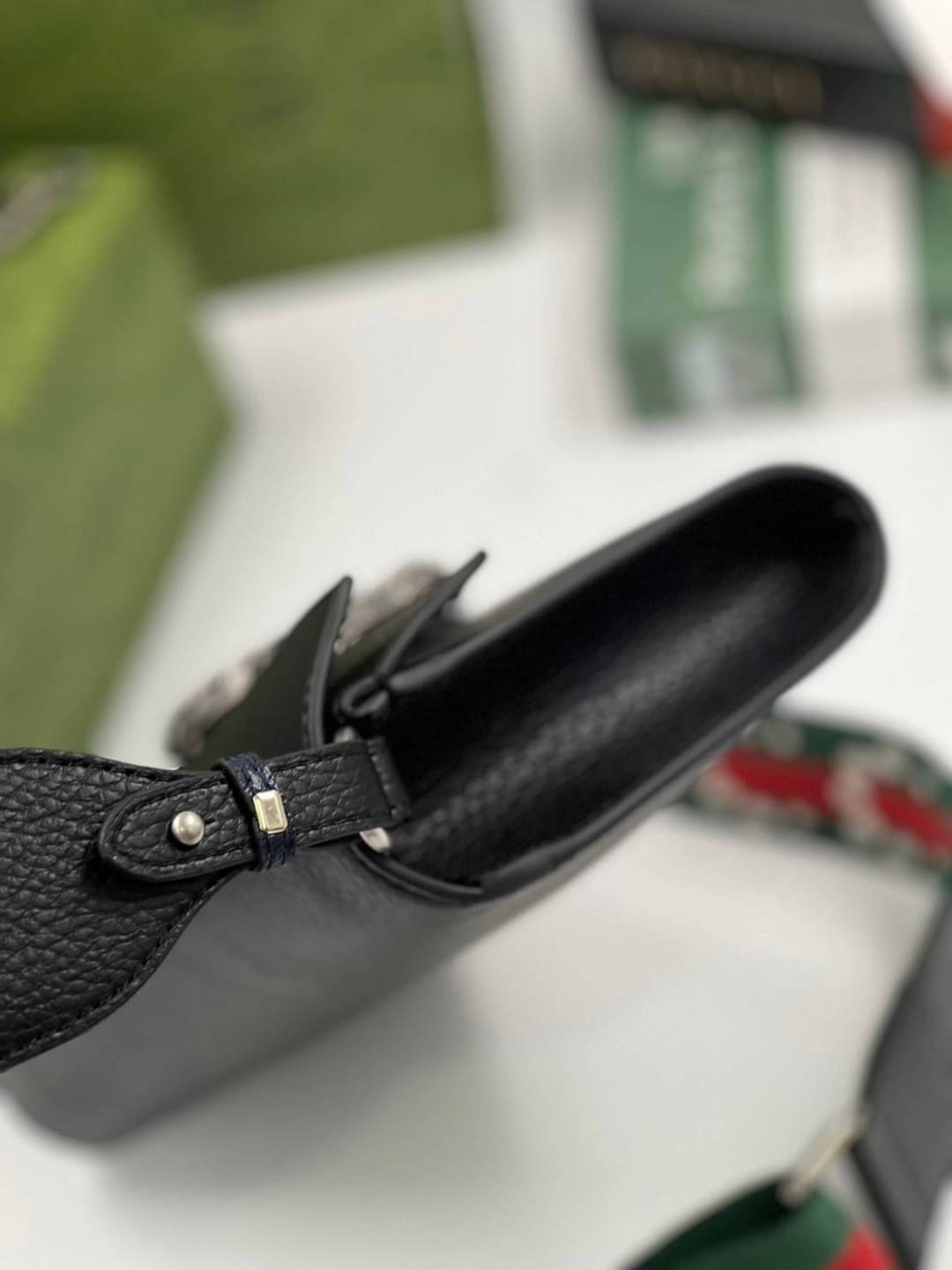 GUCCI Dionysus GG small shoulder bag ฮอตสุดไม่มีใครเกิน รุ่นใหม่ล่าสุดพร้อมสายสะพายสปอร์ต