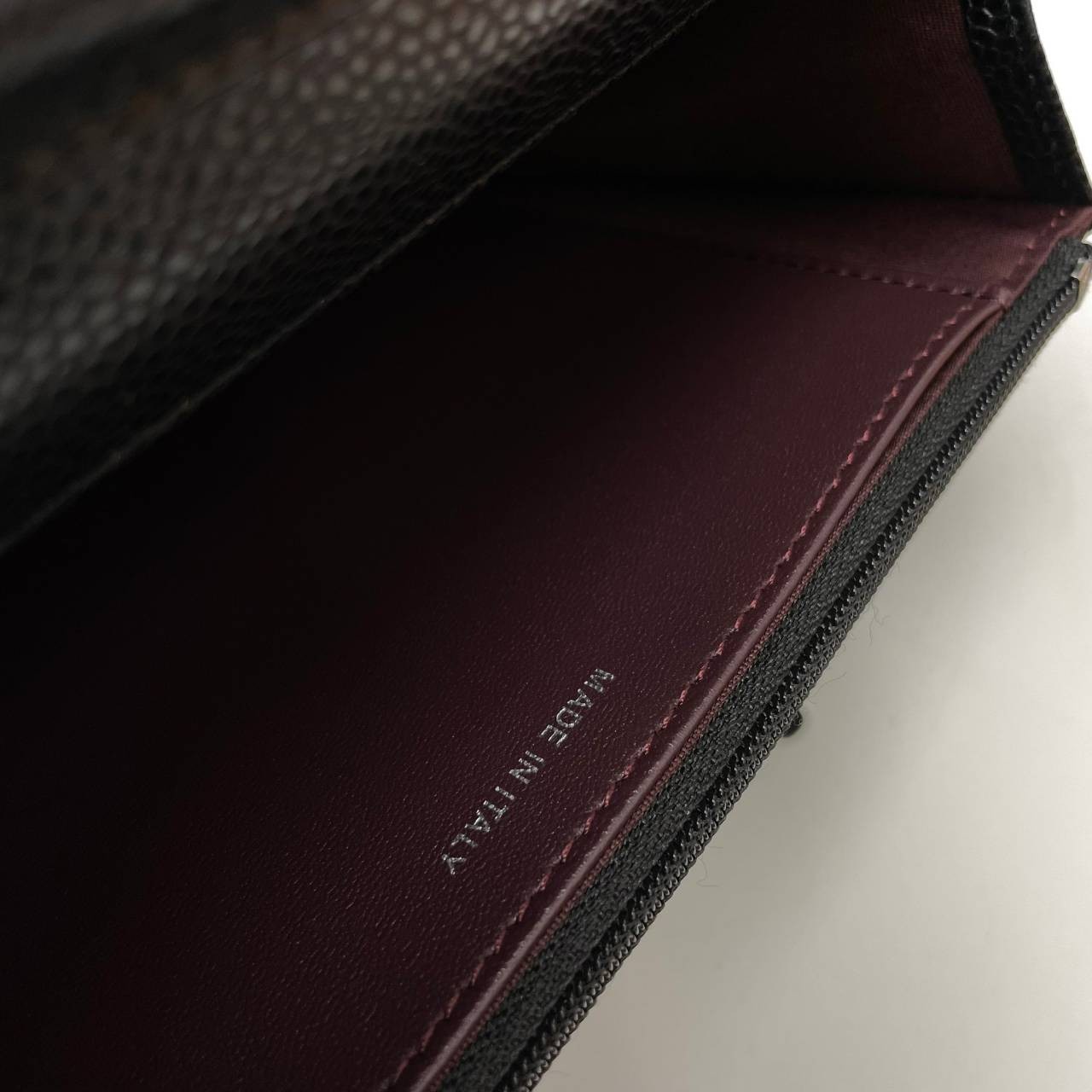 Chanel Wallet On Chain รุ่น Micro chip *หนังคาเวียร์* เกรดท็อปออริจินอล 1:1 สลับแท้ เกรดขายดีสุด งานสวยเป๊ะปัง ทรงสวยตรงปก ไม่ผิดหวัง ใช้งานต่างประเทศได้ ภาพถ่ายจากงานขายจริง