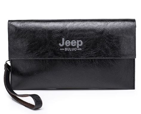กระเป๋าสตางค์ผู้ชาย ทรงยาว กระเป๋าสตางค์ Jeep แบบ กระเป๋าถือ ใส่โทรศัพท์ ใส่บัตรได้เยอะ s301729
