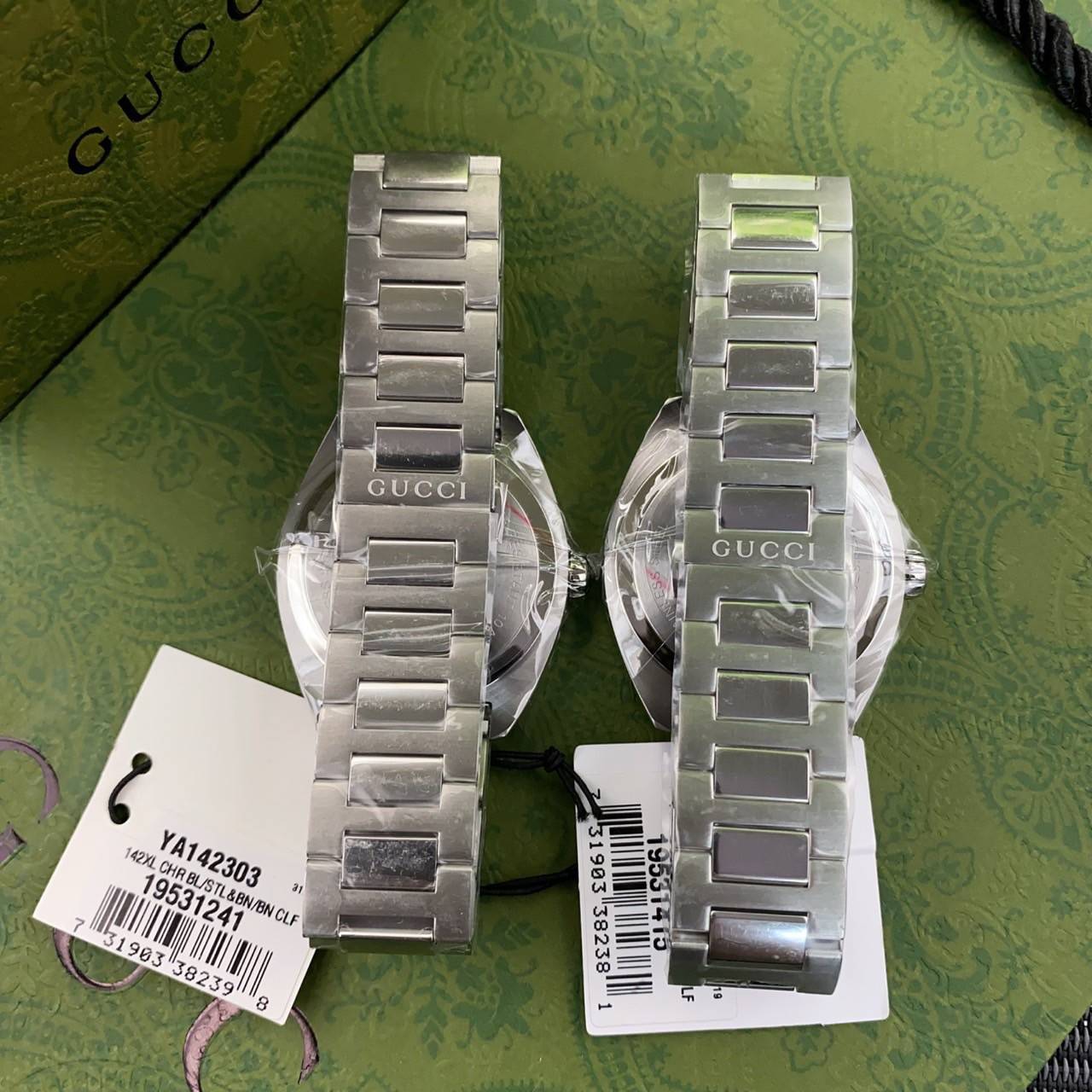 สลับแท้ เกรดเทพ นาฬิกากุชชี่ ROLEX WATCH grad original +box full set Size 41mm