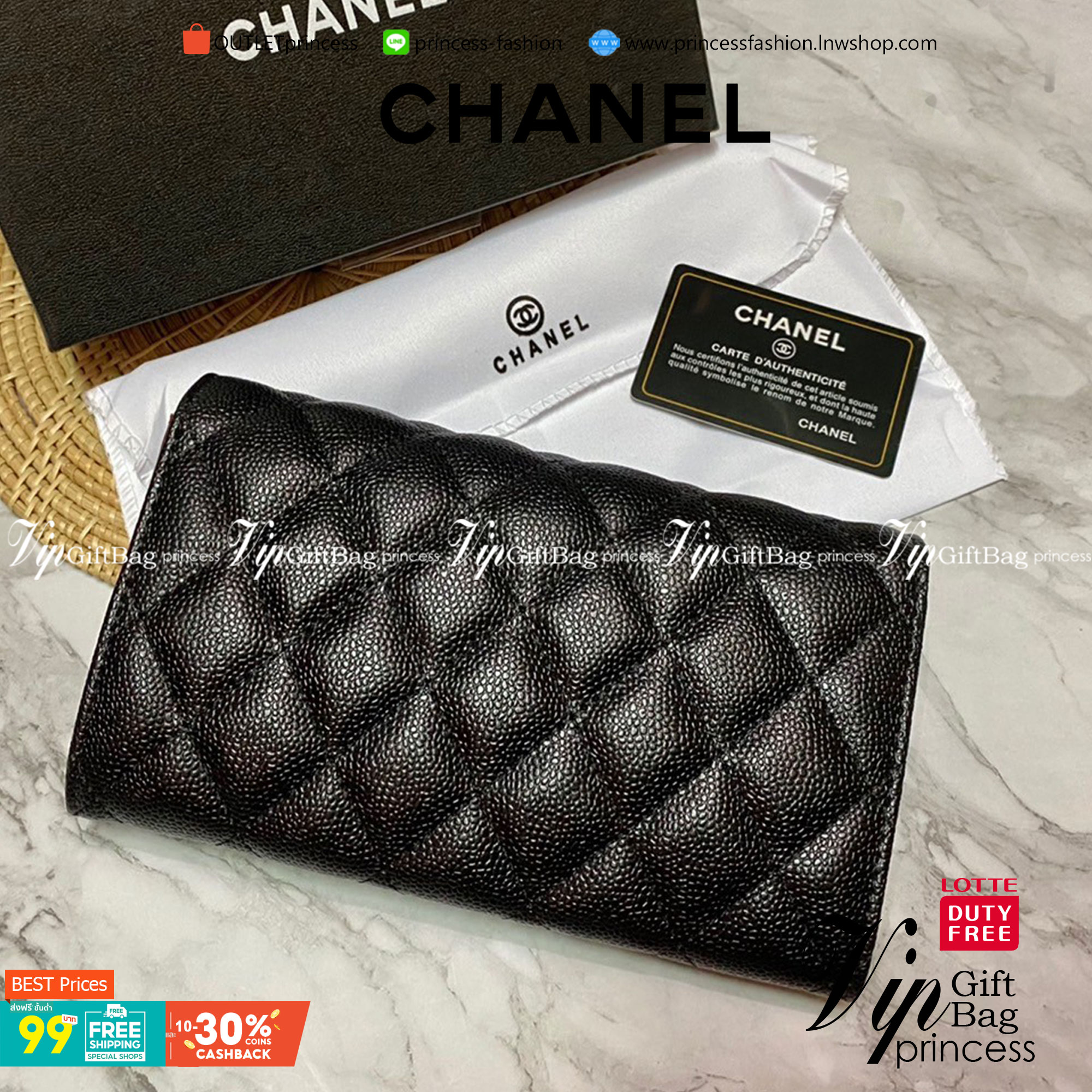 VIP 】CHANEL LONG CAVIAR WALLET WITH CHAIN ยกให้เป็นเดอะเบสท์เลย กระเป๋าสตางค์สะพายข้าง ไม่เหมือนใคร!! มากับโซ่หนังอะไหล่ทองสวยหรู ใบเดียวเอาอยู่ พกง่ายๆ วัสดุหนังคาเวียร์สวยหรูเปิดปิดด้วยซิปสะดวกใช้ ด้านหน้าประดับโลโก้แบรนด์อะไหล่ทอง ภายในมีช่องแบ่งหลายช่
