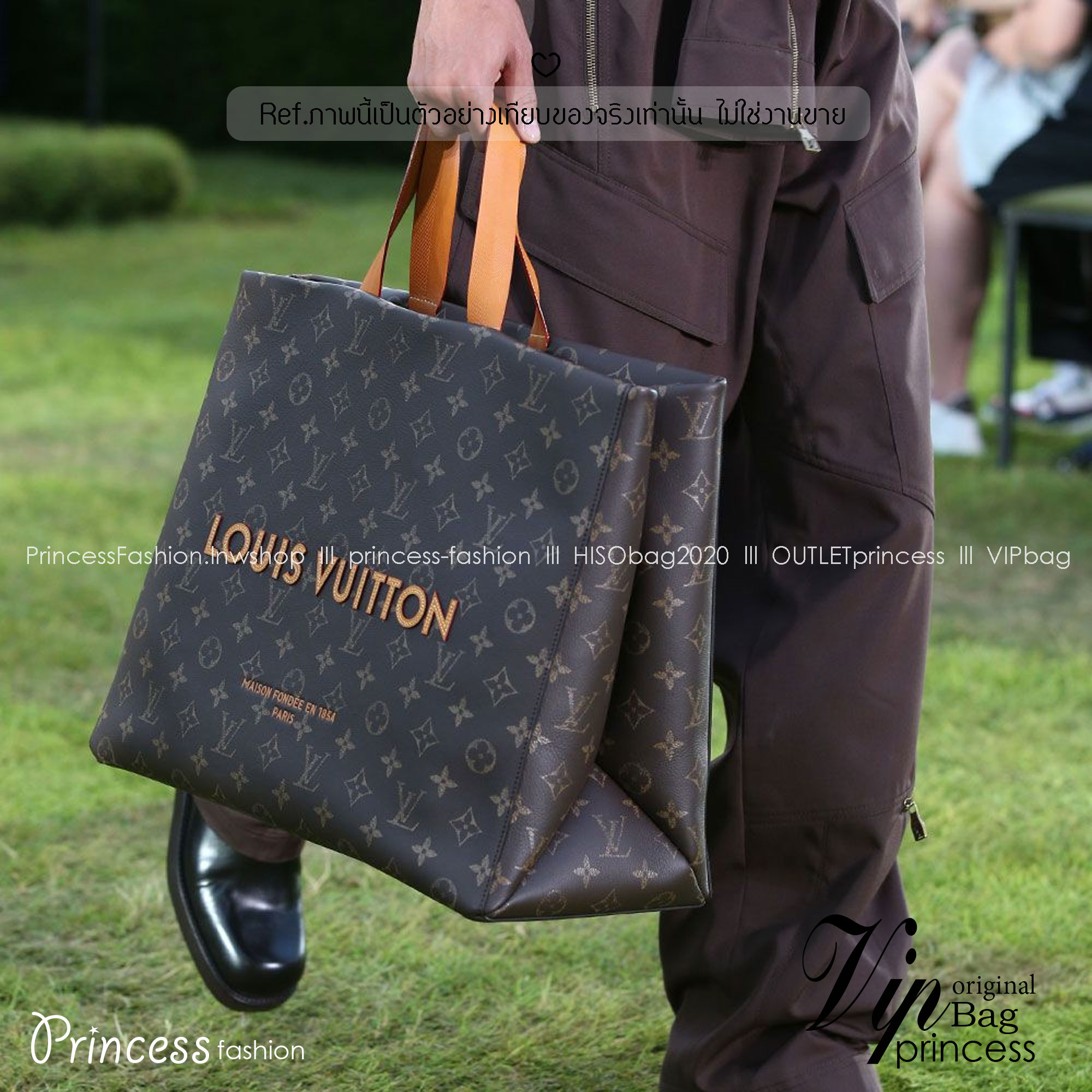 LV Shopper Tote bag Monogram pattern กระเป๋าสะพายทรงโท้ท shopper มี 3 ขนาด สวยคลาสสิค พกพาสะดวก ใช้งานง่ายสุดๆ