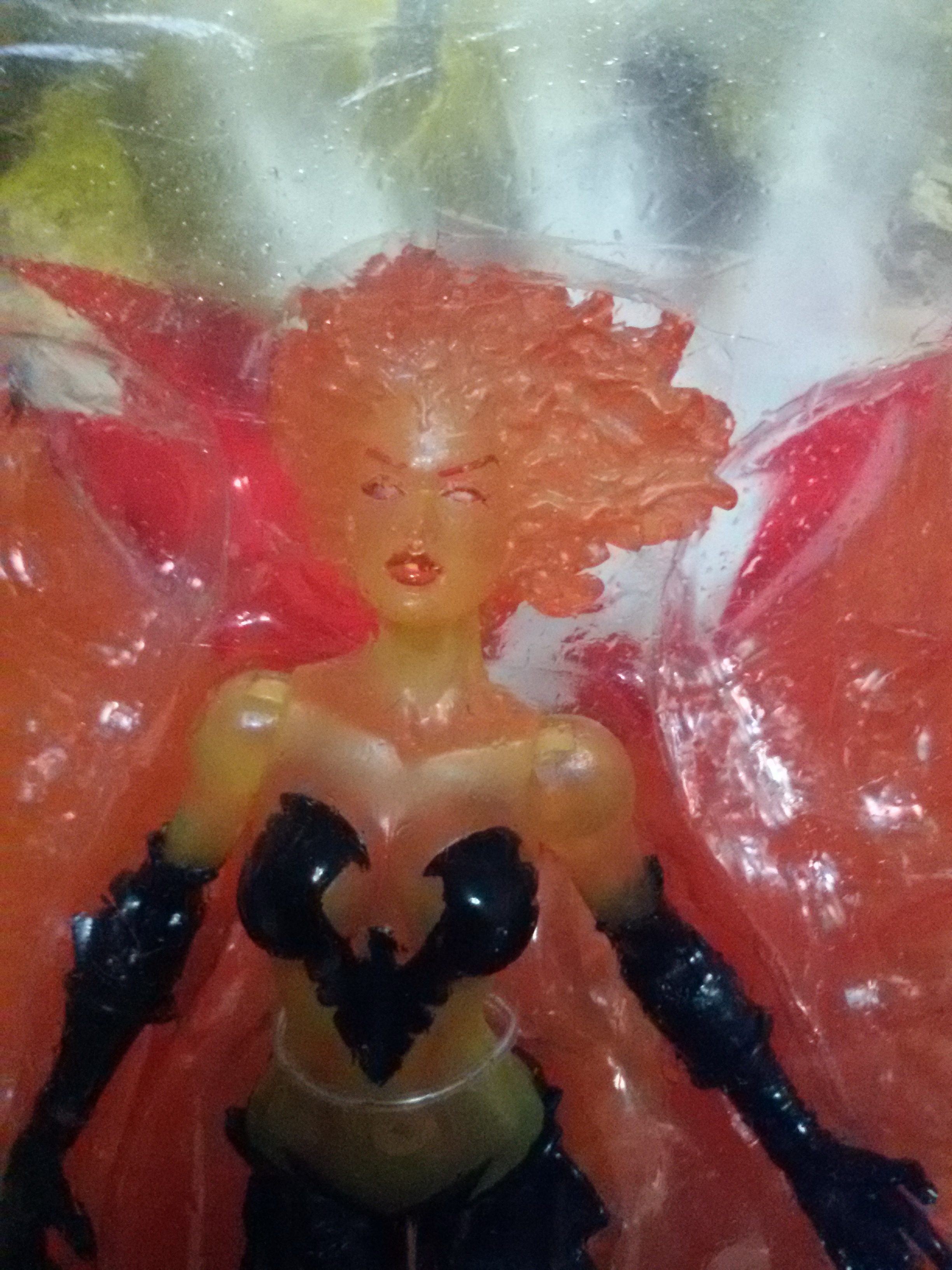Marvel Select X-Men Dark Phoneix Jean Grey Variant Clear ฟิกเกอร์จากเรื่องเอ๊กส์เมนมือหนึ่งกล่องไม่สวย