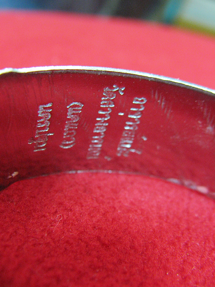 สินค้าหมดค่ะ กำไล "ตะบองท้าวเวสสุวรรณ" รุ่น3 วัดสว่างอารมณ์ อ.นครชัยศรี จ.นครปฐมค่ะ