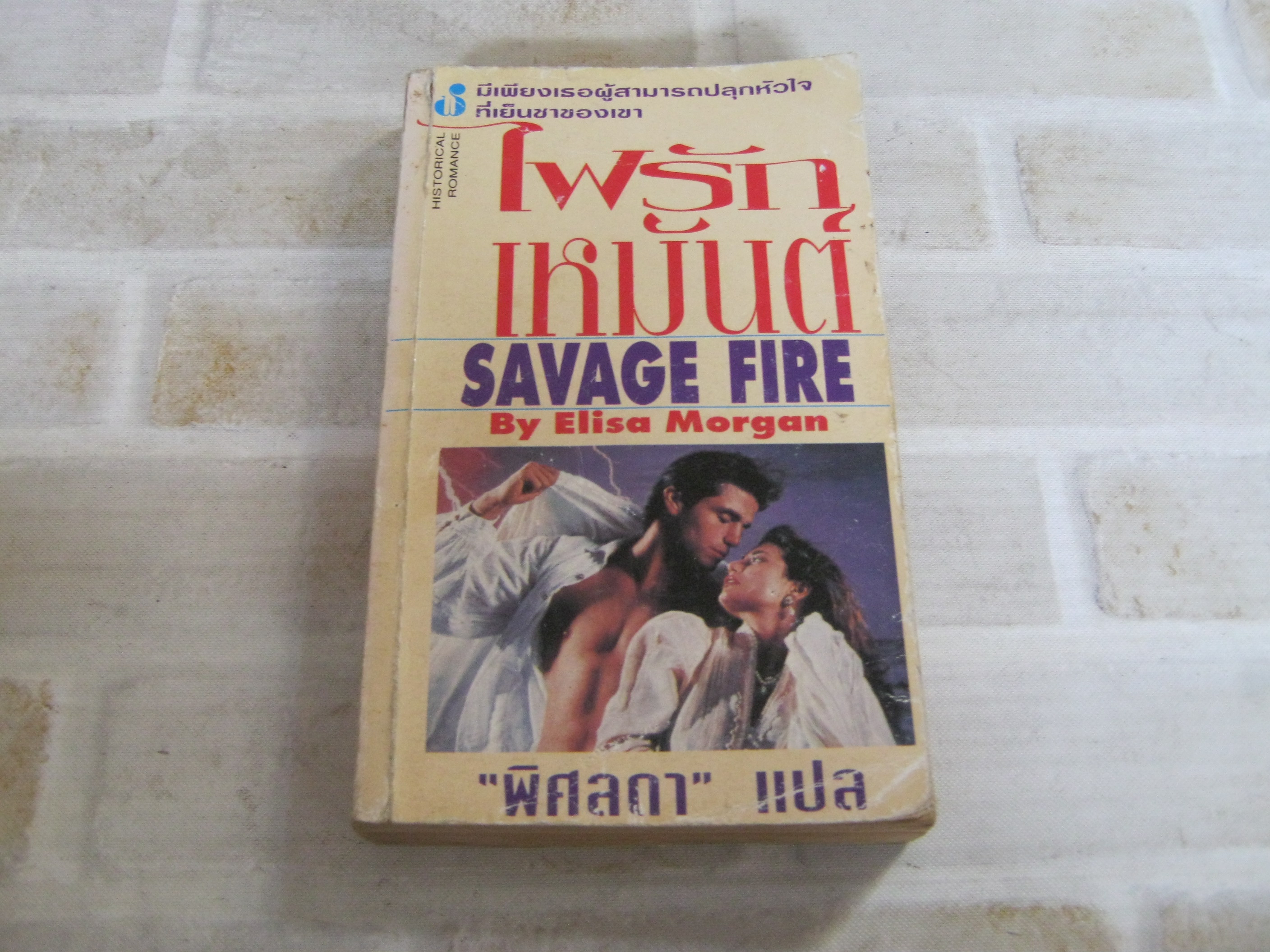 ไฟรักเหมันต์ (Savage Fire) Elisa Morgan เขียน พิศลดา แปล***สินค้าหมด***