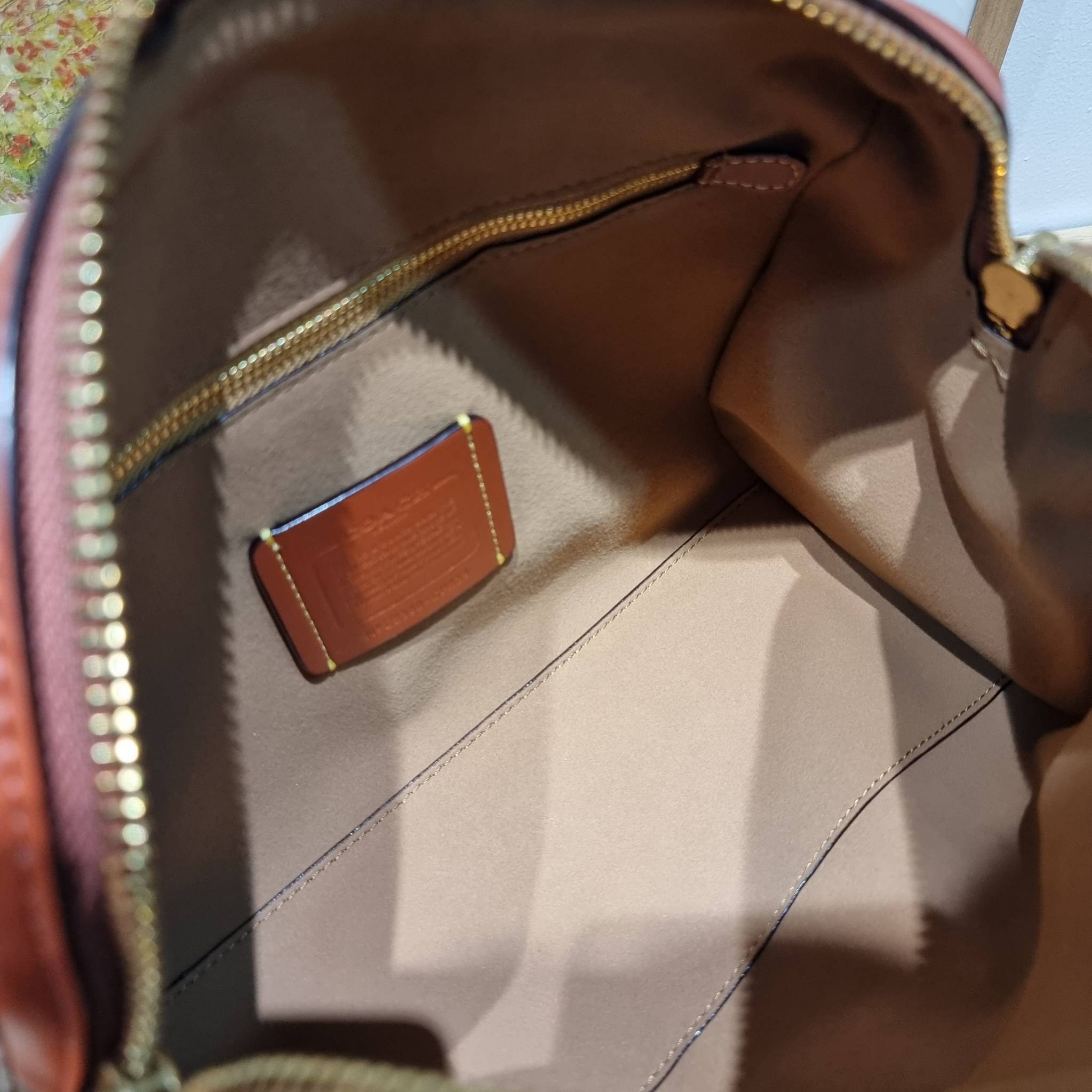 COACH RUBY SATCHEL 25 IN SIGNATURE CANVAS CP239 พร้อมส่ง กระเป๋าทรงหมอนดีไซน์ใหม่ ใบใหญ่ เพิ่มดีเทลความหรูมากมาย