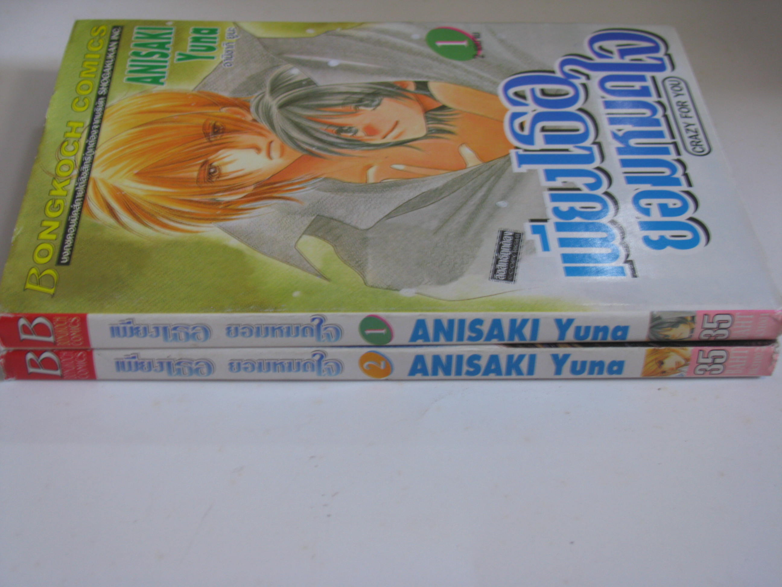 เพียงเธอยอมหมดใจ (Crazy for You) 2 เล่มจบชุด Anisaki Yuna เขียน***สินค้าหมด***