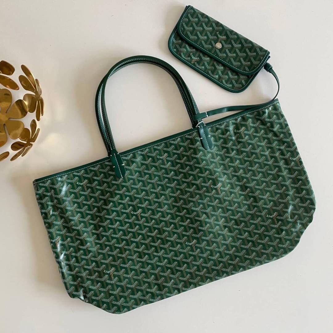 VIP 】หนังแท้ GOYARD SAINT LOUIS GM TOTE BAG กระเป๋าทรง SHOPPING ขนาดใหญ่กำลังดี สวยหรูคลาสสิคไม่มีเอ้าท์ ภายในโล่งกว้าง ใส่สัมภาระได้เยอะจุใจพร้อมส่งที่ไทยจองด่วนเลยค่ะ!