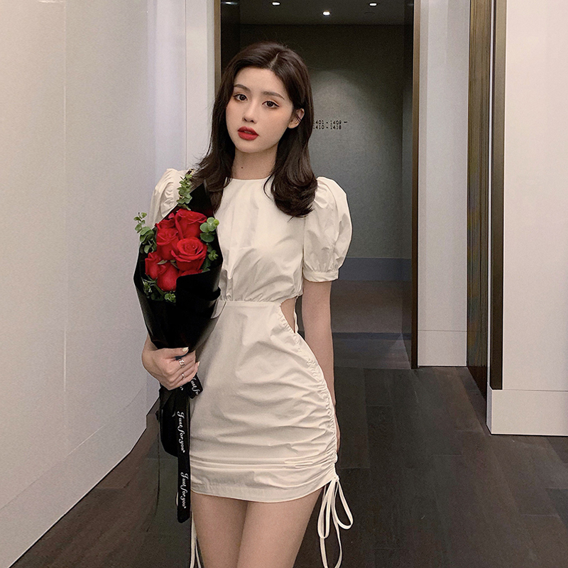 พร้อมส่ง 2 สี 💞 Harmony dress เดรสแขนสั้น (IN31699)