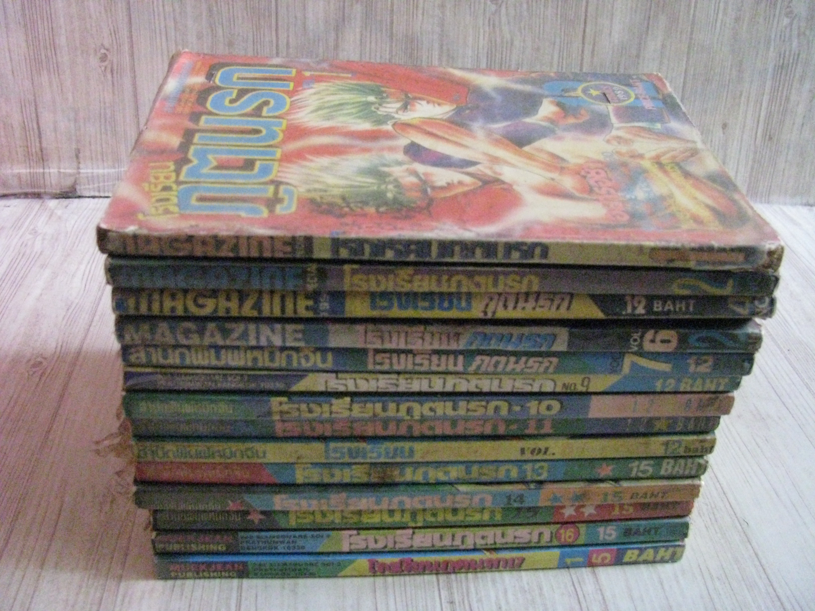 โรงเรียนภูตนรก ชุด เล่ม 1-17 (ขาดเล่ม 3,5,12,) (สภาพเช่า)