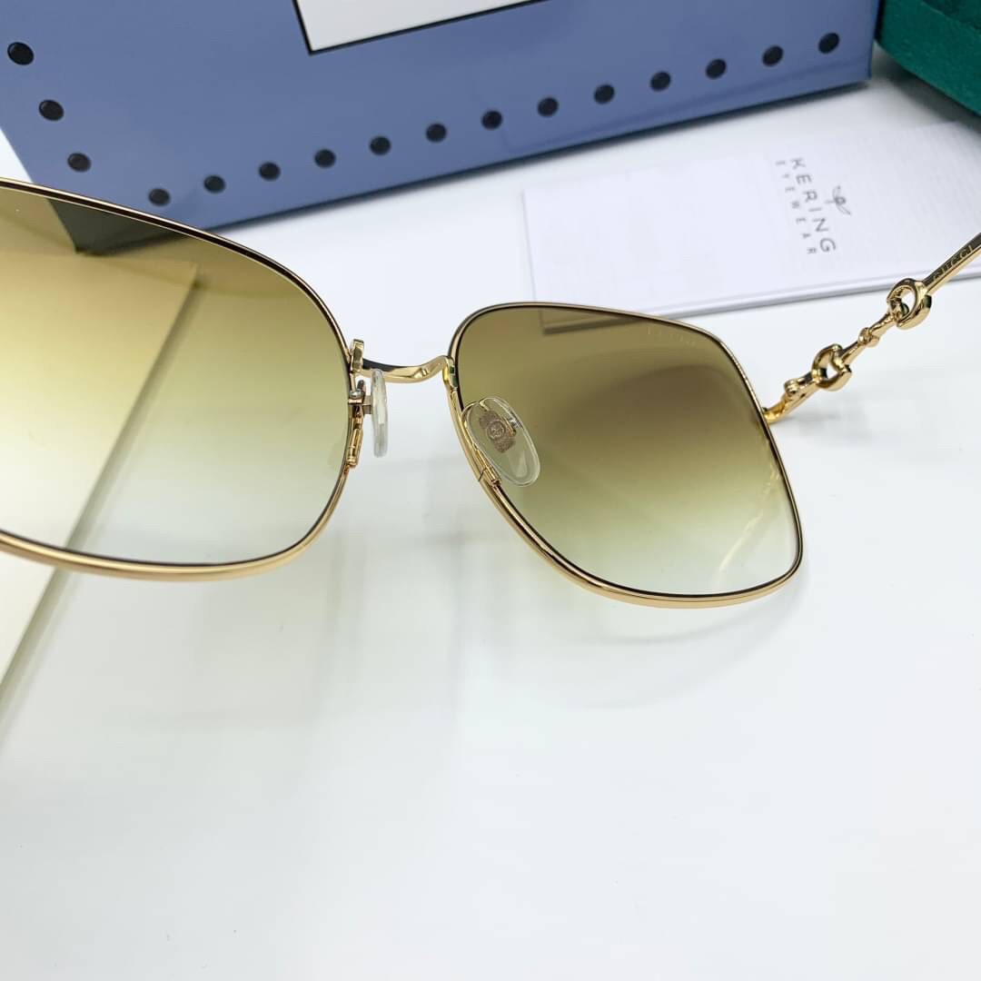GUCCI SUNGLASSES แว่นตากันแดดชาแนล เกรดออริจินอล 1:1 งานสวยสุด คุณภาพดี Hi-quality กันแดดเต็มประสิทธิภาพ UV protection ภาพถ่ายจากสินค้าจริง