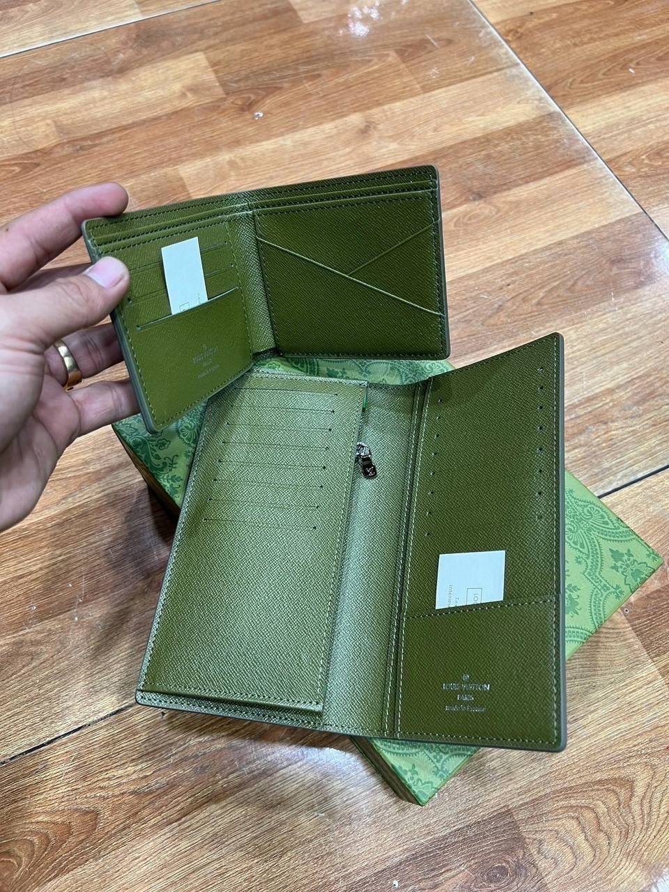 ORI หนังแท้ | LV Long Wallet / LV Short Wallet / LV Brazza Monogram Wallet กระเป๋าสตางค์ใบยาว กระเป๋าสตางค์ใบสั้น กระเป๋าสตางค์ผู้ชาย