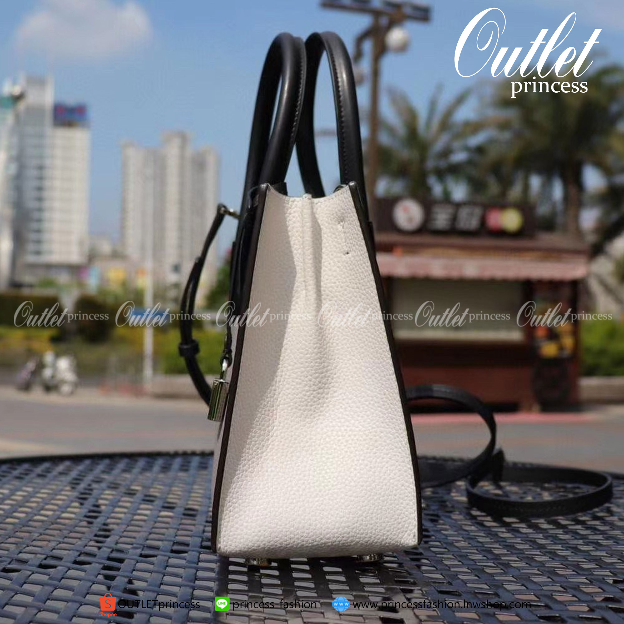 ของแท้ 100% Micheal Kors Genuine Leather Handbag (The Mercer Collection⚡️)