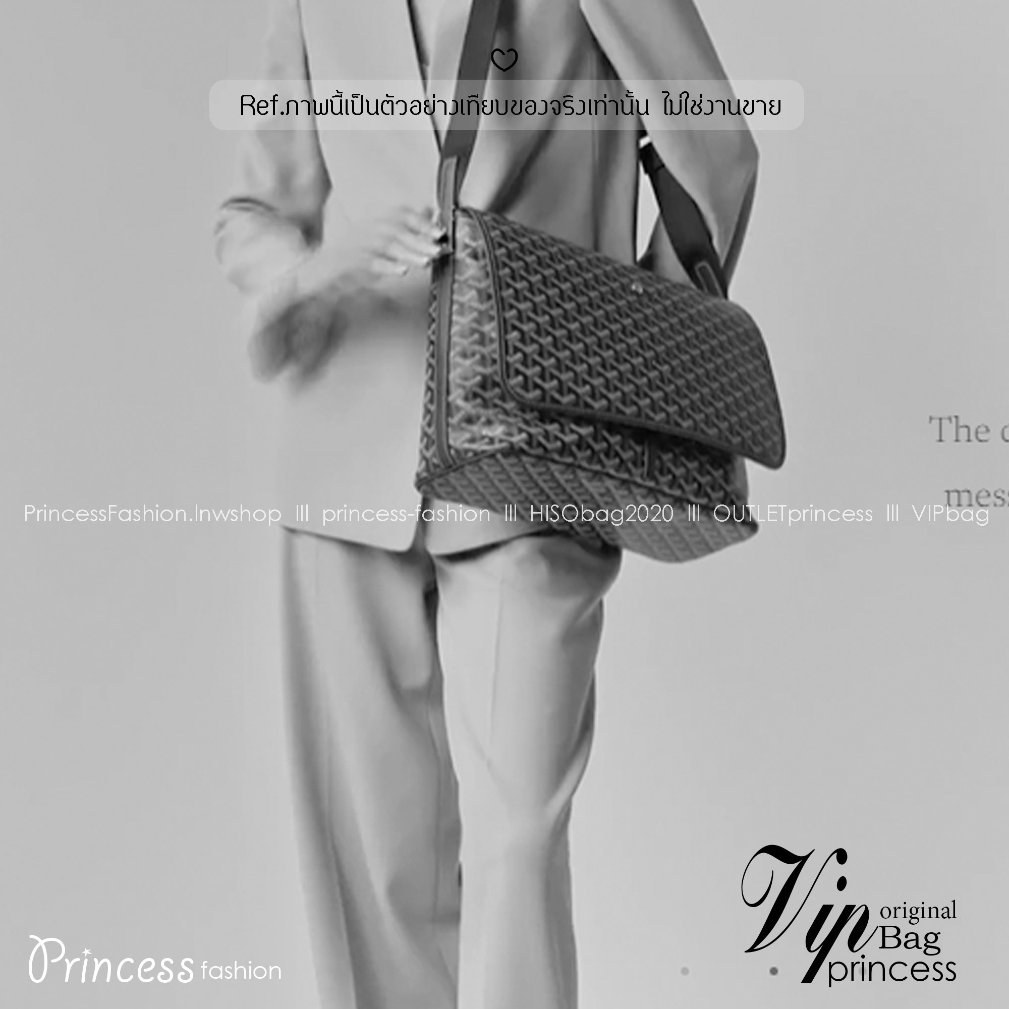 GOYARD Capetien MM Messenger Bag กระเป๋าแมสเซ็นเจอร์ใบใหญ่ ที่สุดของความหรู ตอบโจทย์การใช้งานจุของได้เยอะ เอกสาร แทปเล็ต พร้อมสายสะพาย ใช้งานง่าย ใบจริงสวยงามตามรูปค่ะ