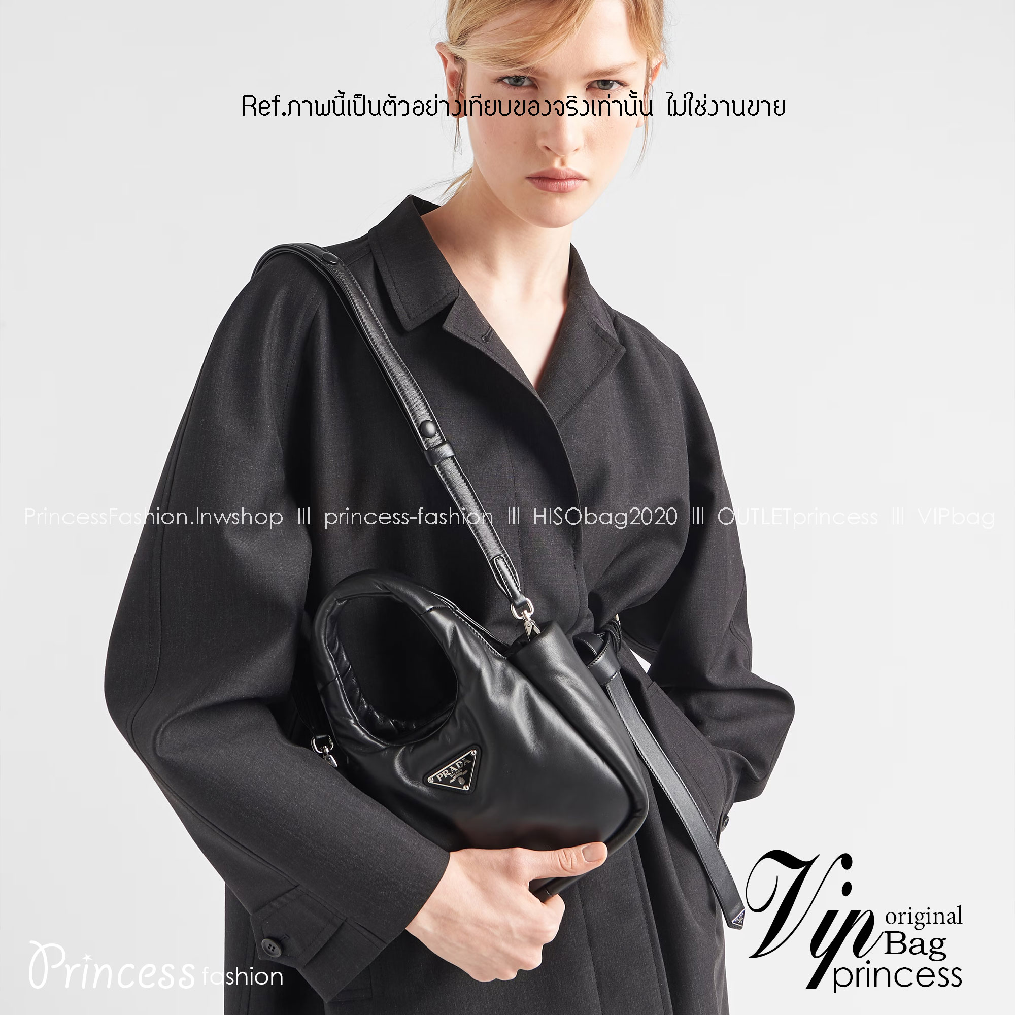 PRADA Small padded Soft nappa-leather bag พร้อมส่ง 4 สี น้องใหม่ล่าสุด กับคอลเลคชั่นที่ทำออกมาตอบโจทย์ได้ทุกไลฟ์สไตล์ **ราคาพิเศษสุดคุ้ม งานสวยเกินราคา