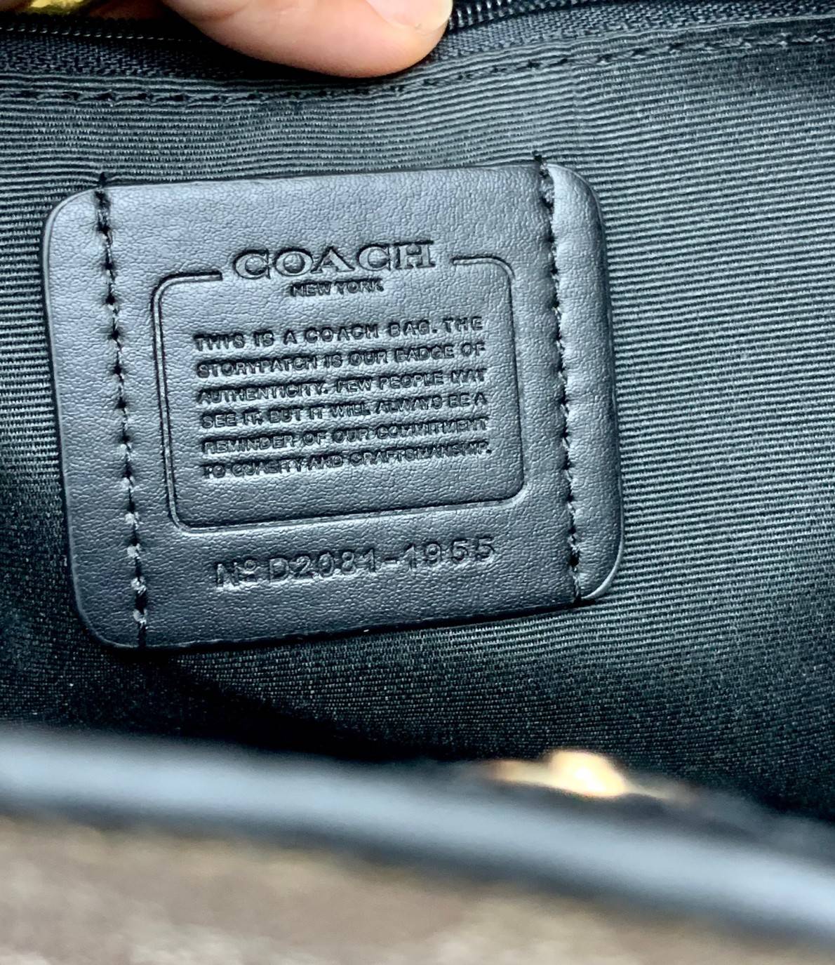 ของแท้ 100% COACH DEMPSEY CARRYALL IN SIGNATURE CANVAS ((1955))