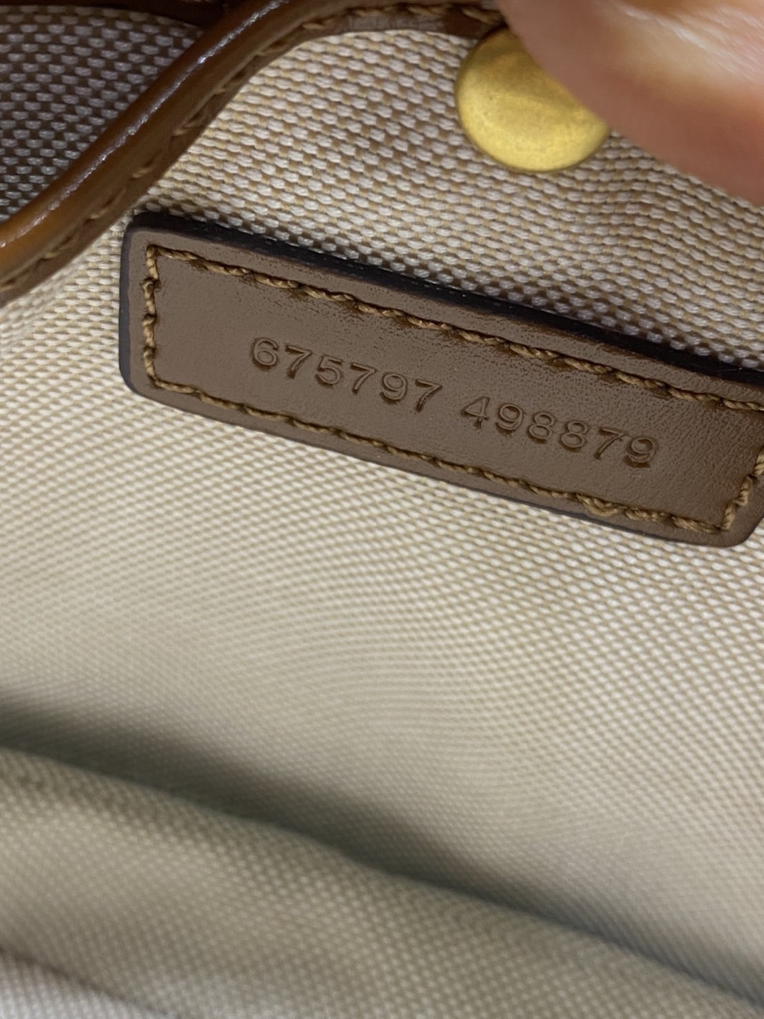 หนังแท้ Gucci Bamboo 1947 small top handle bag พร้อมส่งที่ไทย