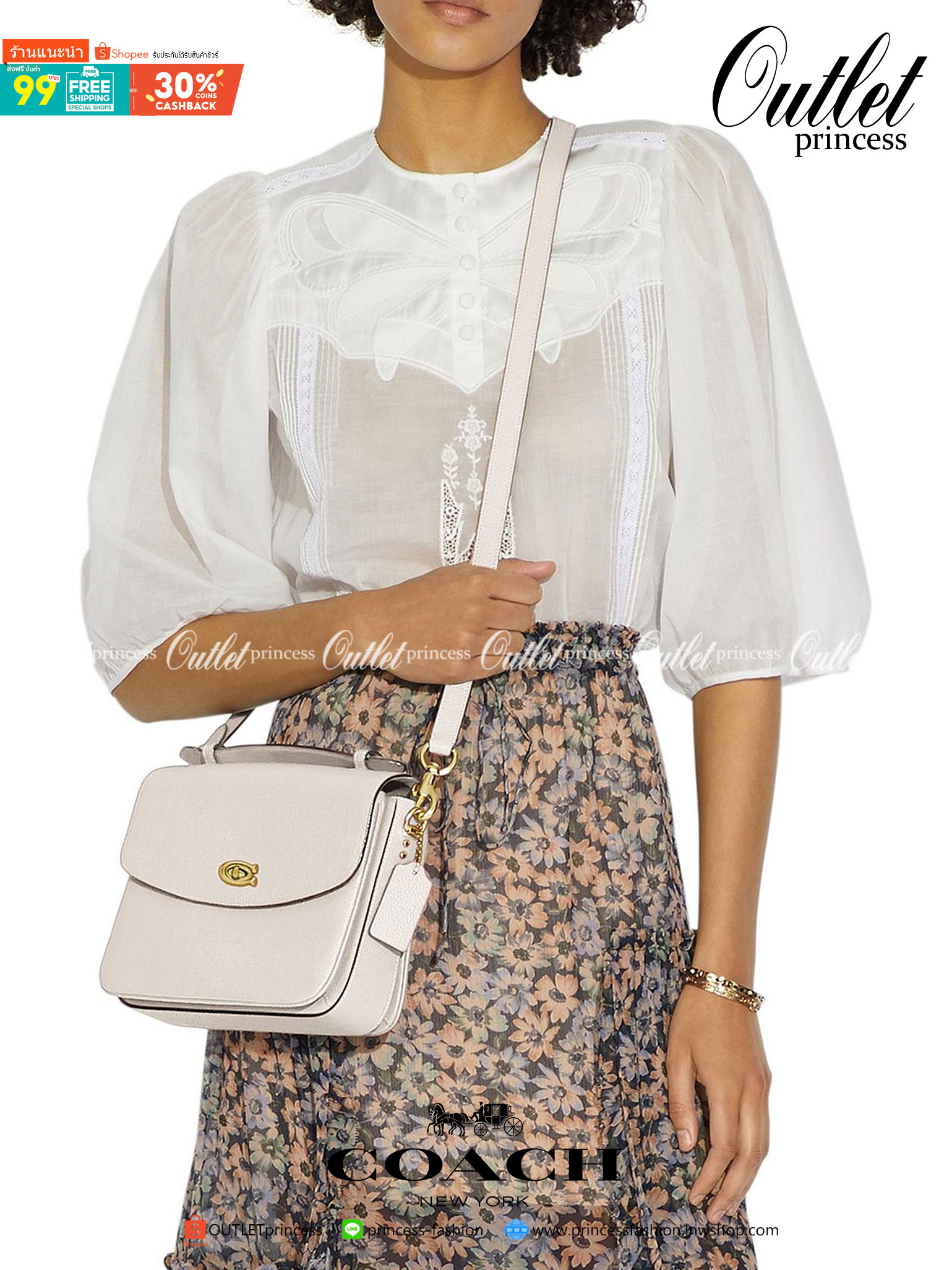 3สาย Coach 89089 Cassie Crossbody 19 In Signature Canvas เรียบหรู ดูดี ต้องไอเท็มนี้เลยจ้า กระเป๋าถือ/สะพายข้าง สุดพิเศษ!! มีสายมาให้ถึง 3 แบบ!! สลับใช้แมทช์ตามสไตล์ได้เลย วัสดุหนังแคนวาสสลับหนังเรียบ เปิด-ปิดด้วยตัวบิดล็อค ภายในแบ่งสัดส่วนอย่างดี ใส่ของไ