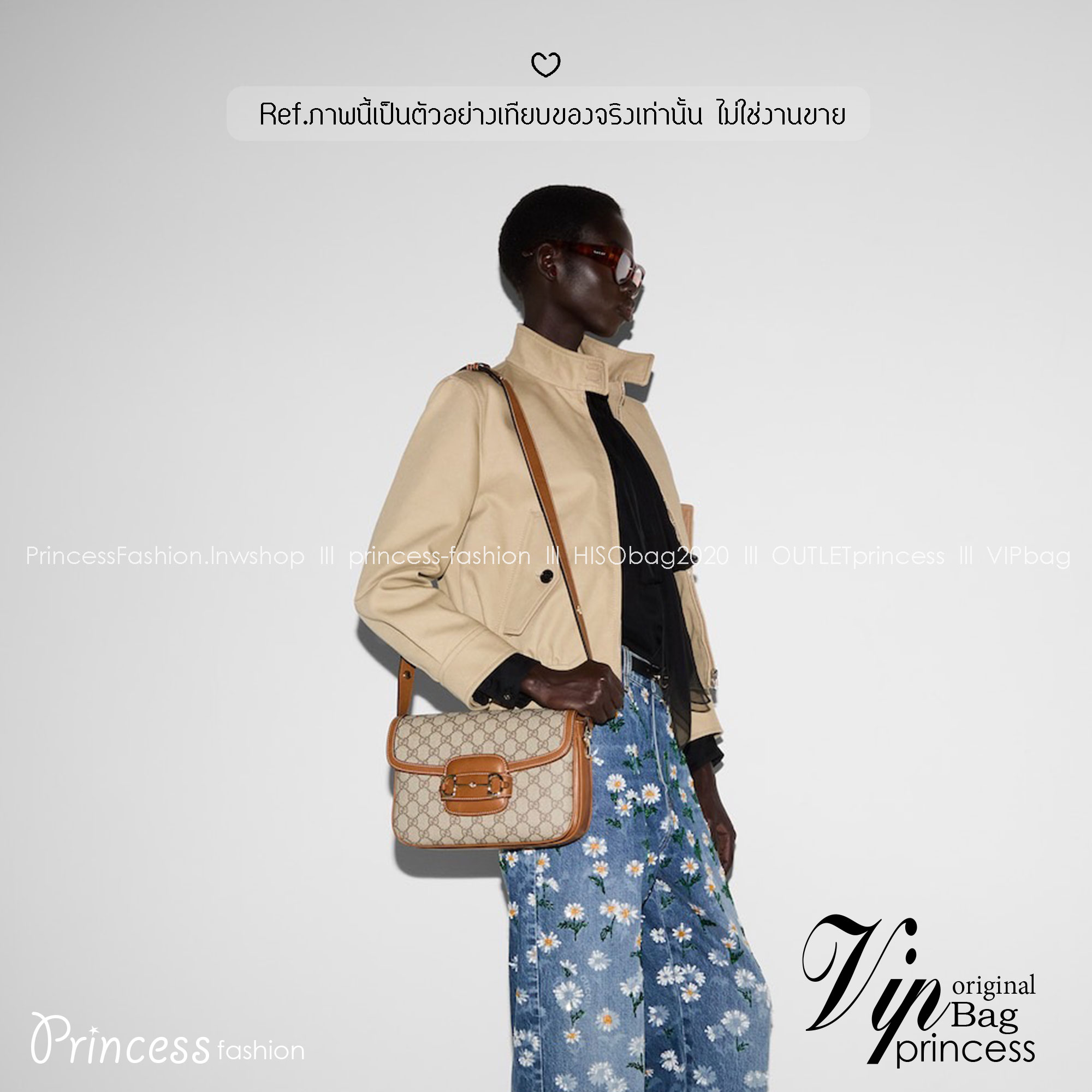 Gucci Horsebit 1955 Soft small shoulder bag ปรับโฉมใหม่เรียบสวยหรู กระเป๋าสะพายไหล่/สะพายข้างทรงคลาสสิค สวยผู้ดี ดารา เซเลปใช้กันเพียบ สวยอยู่ทรง