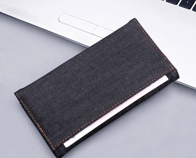 กระเป๋าสตางค์ยีนส์ ใบยาว แบบเท่ ๆ กระเป๋าเงินผู้ชาย วัยรุ่น ผ้ายีนส์ แบบสวย สีดำ และ สีน้ำเงิน 559042
