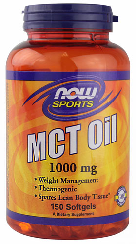 ส่งฟรีลงทะเบียนมีพร้อมส่งค่ะ Now Foods Sports MCT Oil 1000 mg 150 Softgels