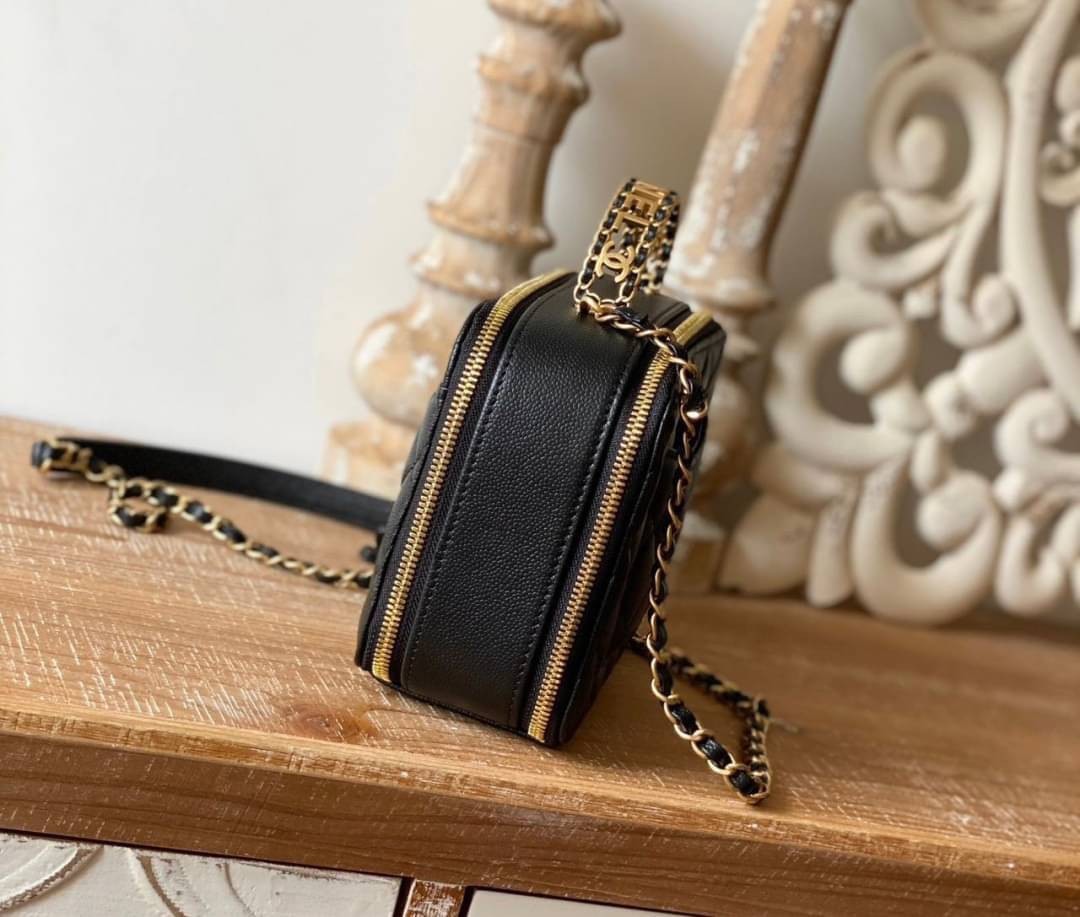 Chanel Vanity Case / Chanel 22S Vanity case พร้อมส่งแล้วค่า งานที่สาวๆ ตามหา เกรดท็อปออรินอล งานเหมือนสุด หนังแท้ สวยงามตามรูป