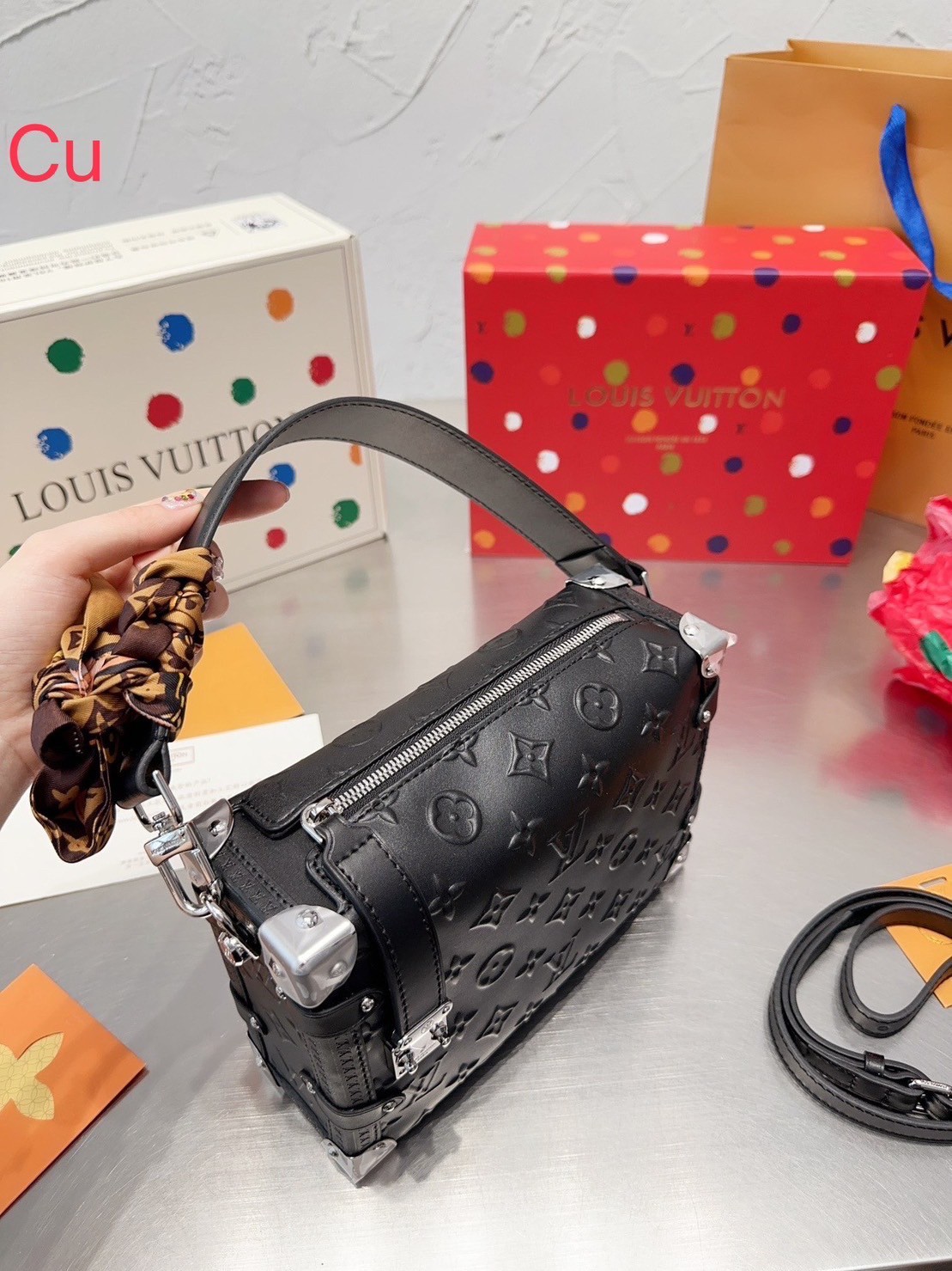 พร้อมส่ง 4 แบบ💖💖 LV SIDE TRUNK MONOGRAM BAG สุดยอดกระเป๋าไอคอนนิค ทรงสวย ใหม่ล่าสุด สวยมีเสน่ห์ รูปทรงกล่อง โดดเด่นด้วยหมุดเข้ามุม