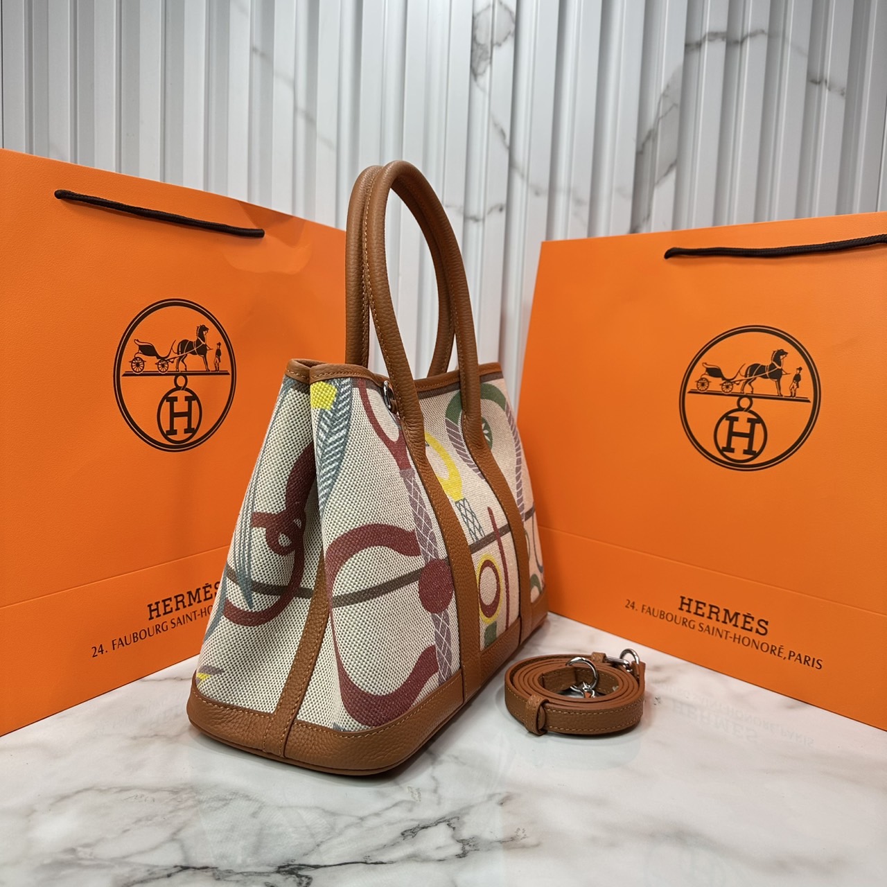 ORI หนังแท้ | Hermes Garden Party Voyage 30cm 35cm กระเป๋าทรงโท้ทที่สุดแห่งหรูหราลัคชู นิยามของความสง่างามเหนือกาลเวลา แบรนด์เนมในฝัน งดงามดั่งเจ้าหญิง