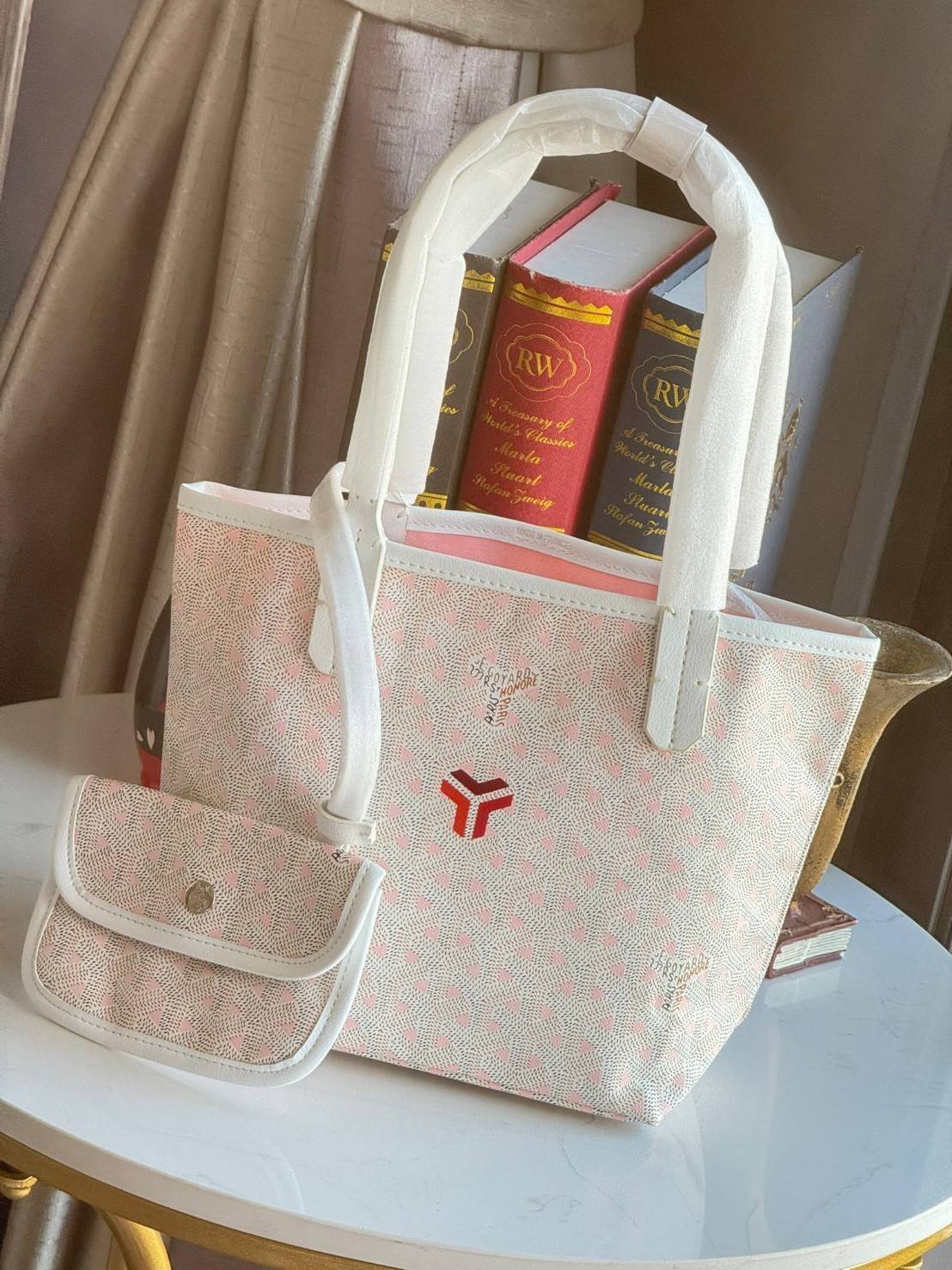 พร้อมส่ง 4 สี Goyard claire voie Mini Tote Bag กระเป๋าทรงโท้ทมินิ เกรดออริ สลับแท้ 1:1 ใช้ต่างประเทศได้ ภาพถ่ายจากงานขายจริง