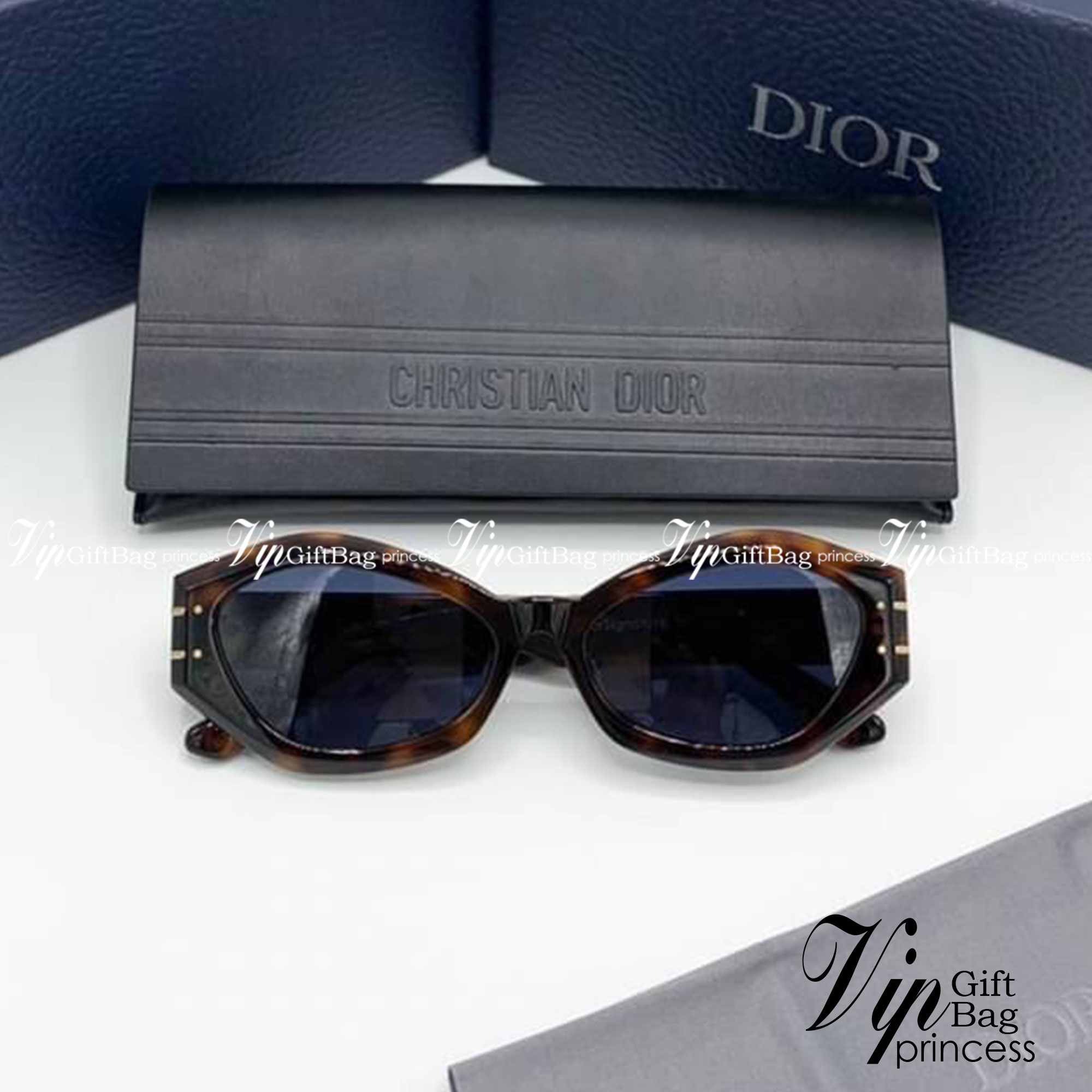 DIOR SUNGLASSES แว่นตากันแดดดิออ เกรดออริจินอล 1:1 งานสวยสุด คุณภาพดี Hi-quality กันแดดเต็มประสิทธิภาพ UV protection ภาพถ่ายจากสินค้าจริง