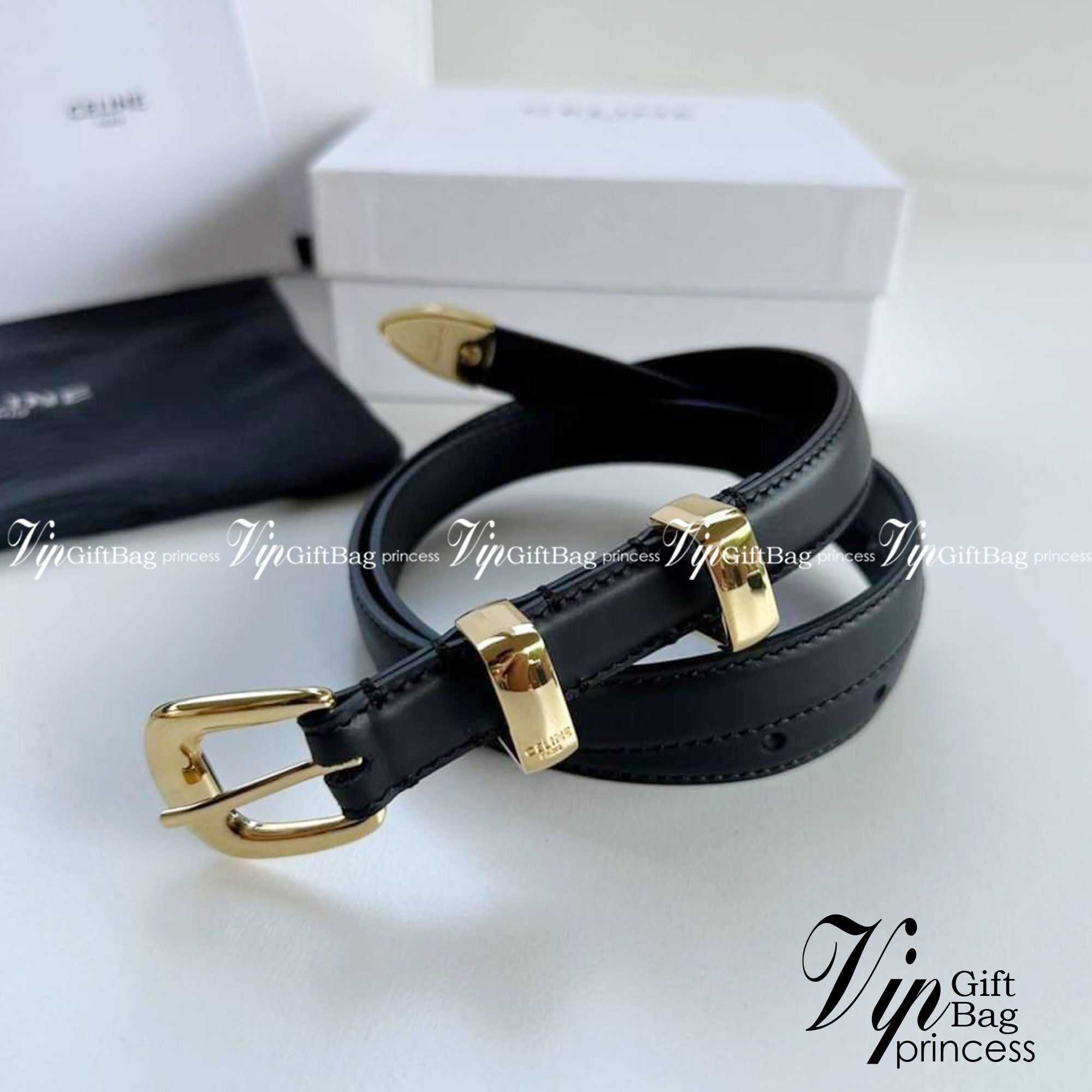 CELINE BELT 20MM ออริจินอลเกรด 1:1 หนังแท้ ปั้มโลโก้คมชัด สายปรับระดับได้ ดีไซน์เรียบหรูเข้ากับทุกลุ๊ค สินค้ามาพร้อม Original Package มีการ์ด ถุงผ้ากันฝุ่น ถุงกระดาษแบรนด์ กล่องแบรนด์ ครบชุดไอเท็มนี้แนะนำ ห้ามพลาดค่ะ!