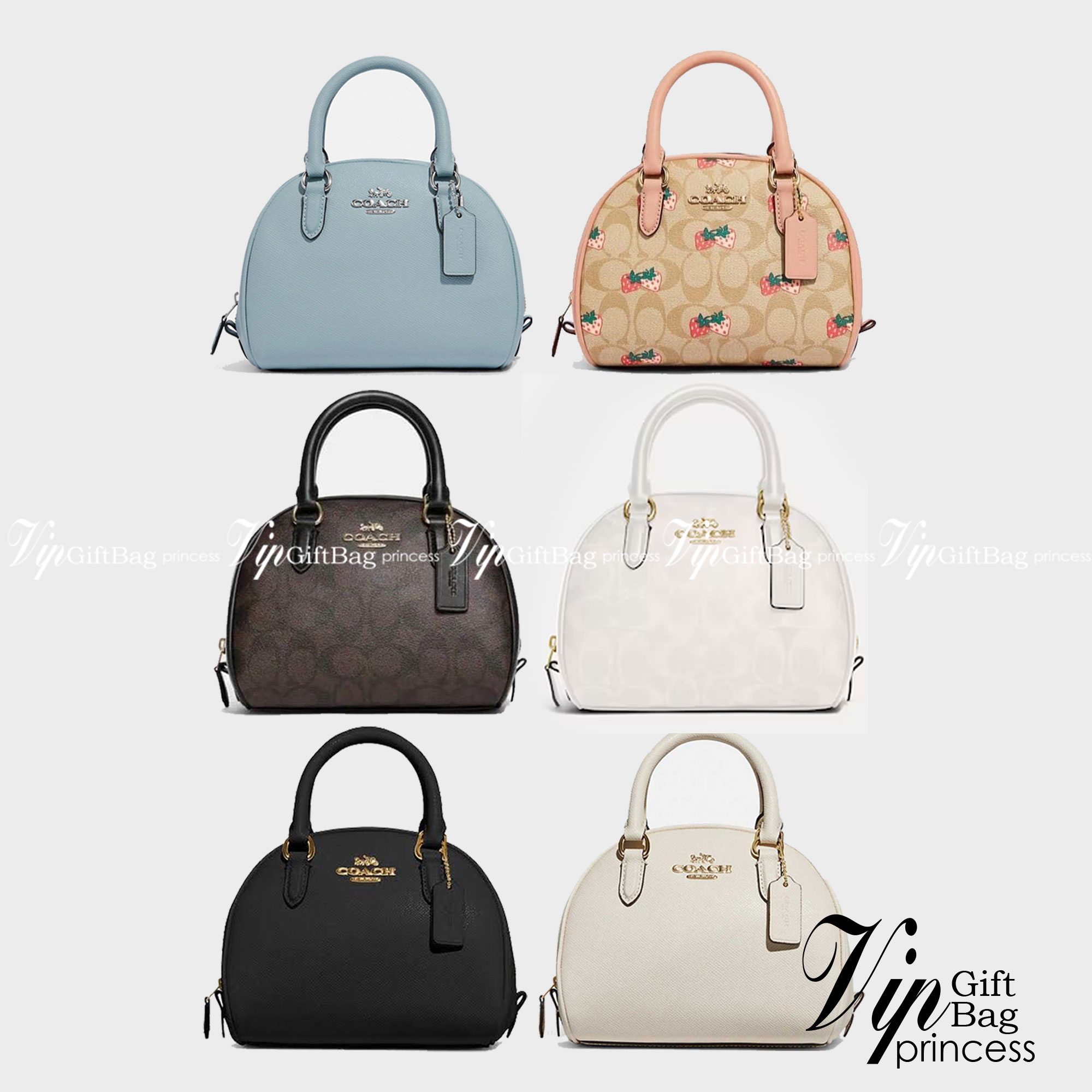 COACH SYDNEY SATCHEL BAG CA202 CA591 CB596 ใหม่ล่าสุด กับคอลที่สาวๆต้องหลงรัก กระเป๋าสะพายทรง satchel ที่มีรูปทรงดึงดูดสายตา สวยแรกเห็น วัสดุหนัง crossgrain พร้อมหูจับในตัว เปิด-ปิดด้วยซิป ภายในโล่งกว้าง ขนาดกำลังดี มีสายครอสให้ ปรับได้ตามชอบ ใบจริงลูกคุณ