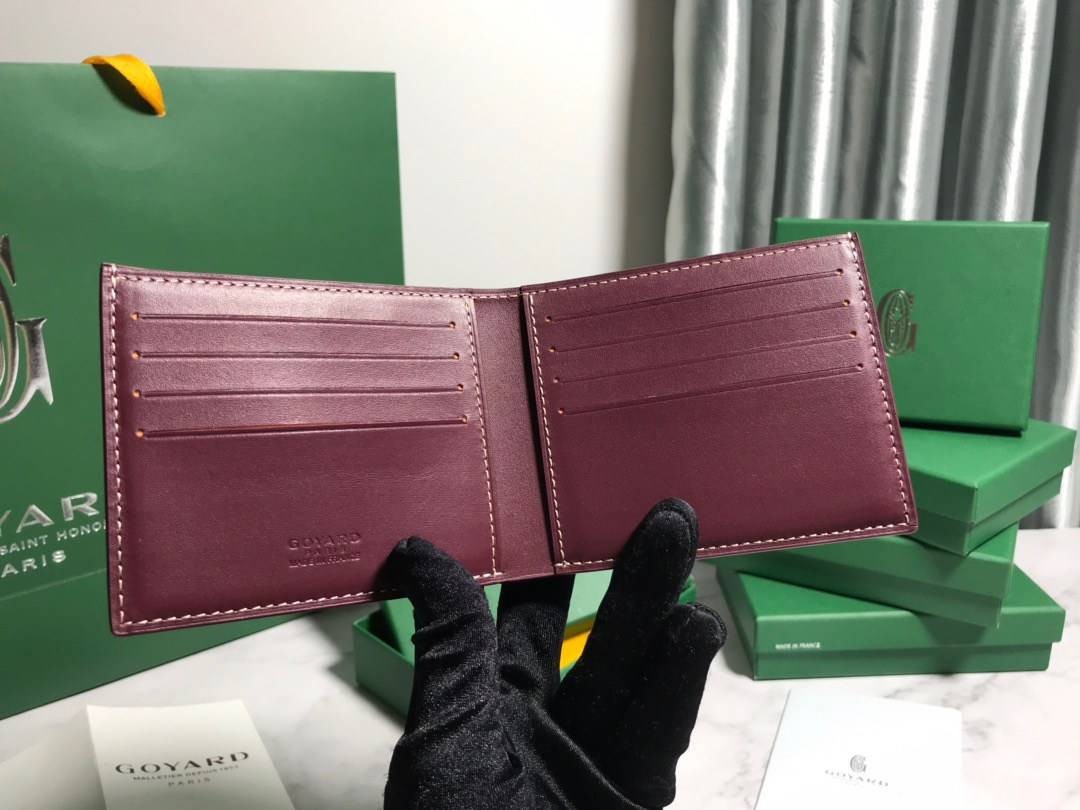 หนังแท้ GOYARD WALLET / GOYARD Victoire Bifold Wallet พร้อมส่งที่ไทย เกรดเทพออริจินอล หนังเกรดดีสุด กระเป๋าสตางค์ผู้ชายใบสั้น พร้อมกล่องเขียวแบรนด์สวยหรู อีกรุ่นที่ยอดขายไม่เคยตก ภาพสินค้าถ่ายจากงานขายจริง ใช้งานต่างประเทศได้เลยค่ะ