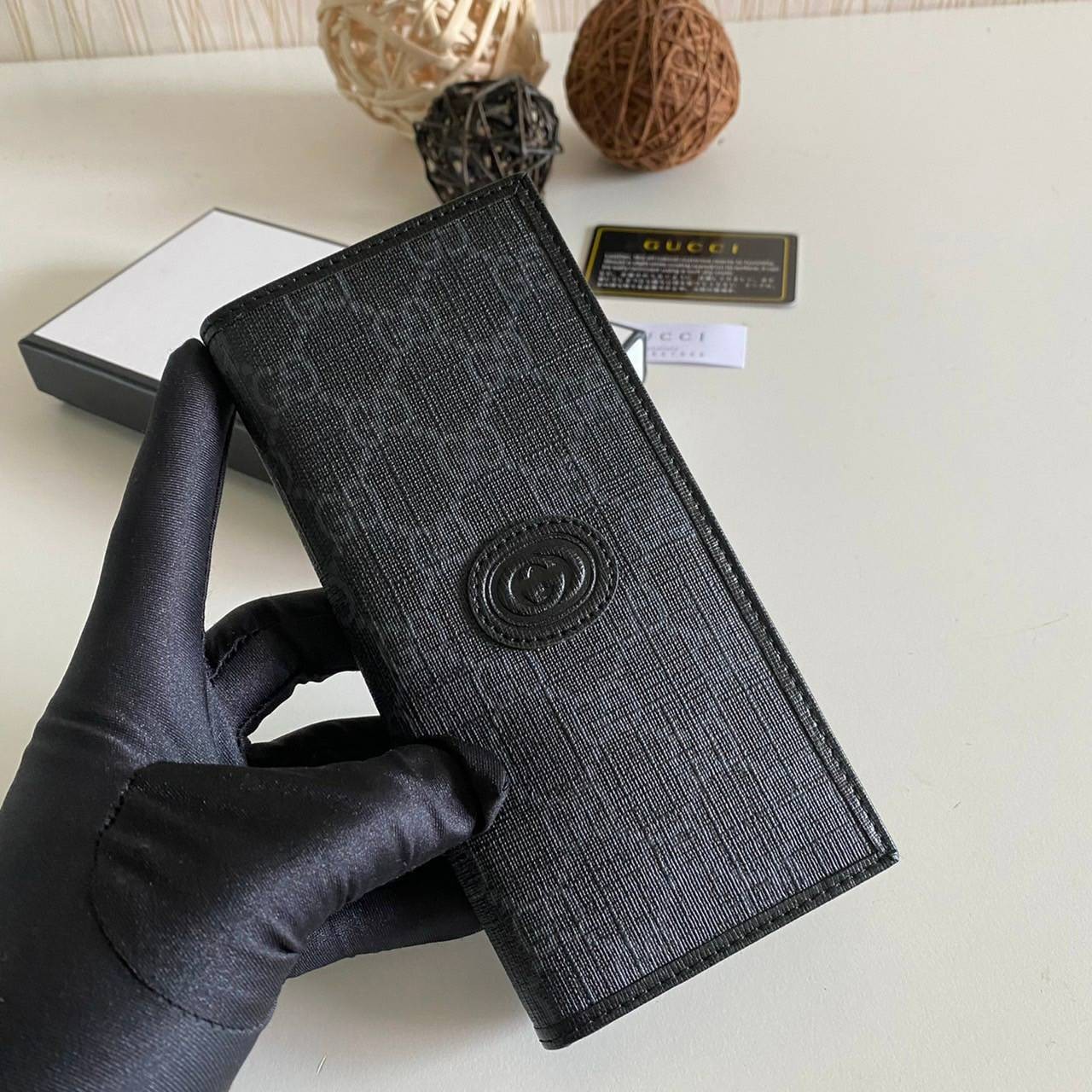 VIP 】Gucci Wallet long กระเป๋าสตางค์ใบยาวสำหรับผู้ชาย งานหนังแท้ รุ่นพิเศษครบเซ็ท ราคาคุ้มที่สุด ต้อนรับปีแห่งความปัง!! เอ็กซ์คลูซีฟมาก!!