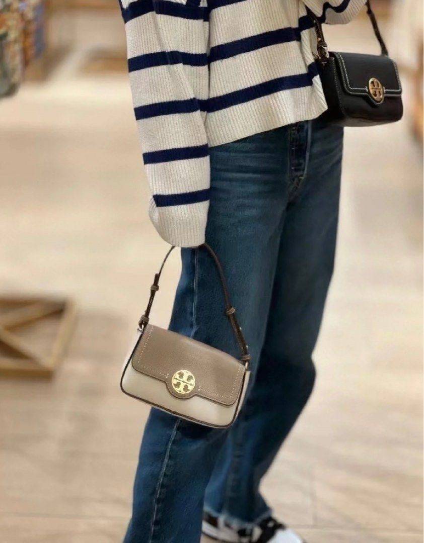 MINI พร้อมส่ง 2 สี TORY BURCH FELIX MINI CROSSBODY BAG กระเป๋าสะพาย เกรดท็อปออริ เกรดดีสุด สลับแท้ 1:1