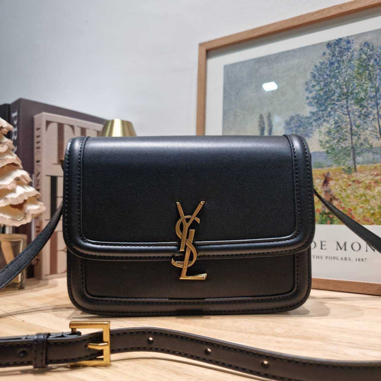 YSL Solferino satchel in box กระเป๋าสะพายโรเซ่ข้างโลโก้โดดเด่น ดีเทลดูแพง เกรดออริ 1:1 ใช้งานต่างประเทศได้