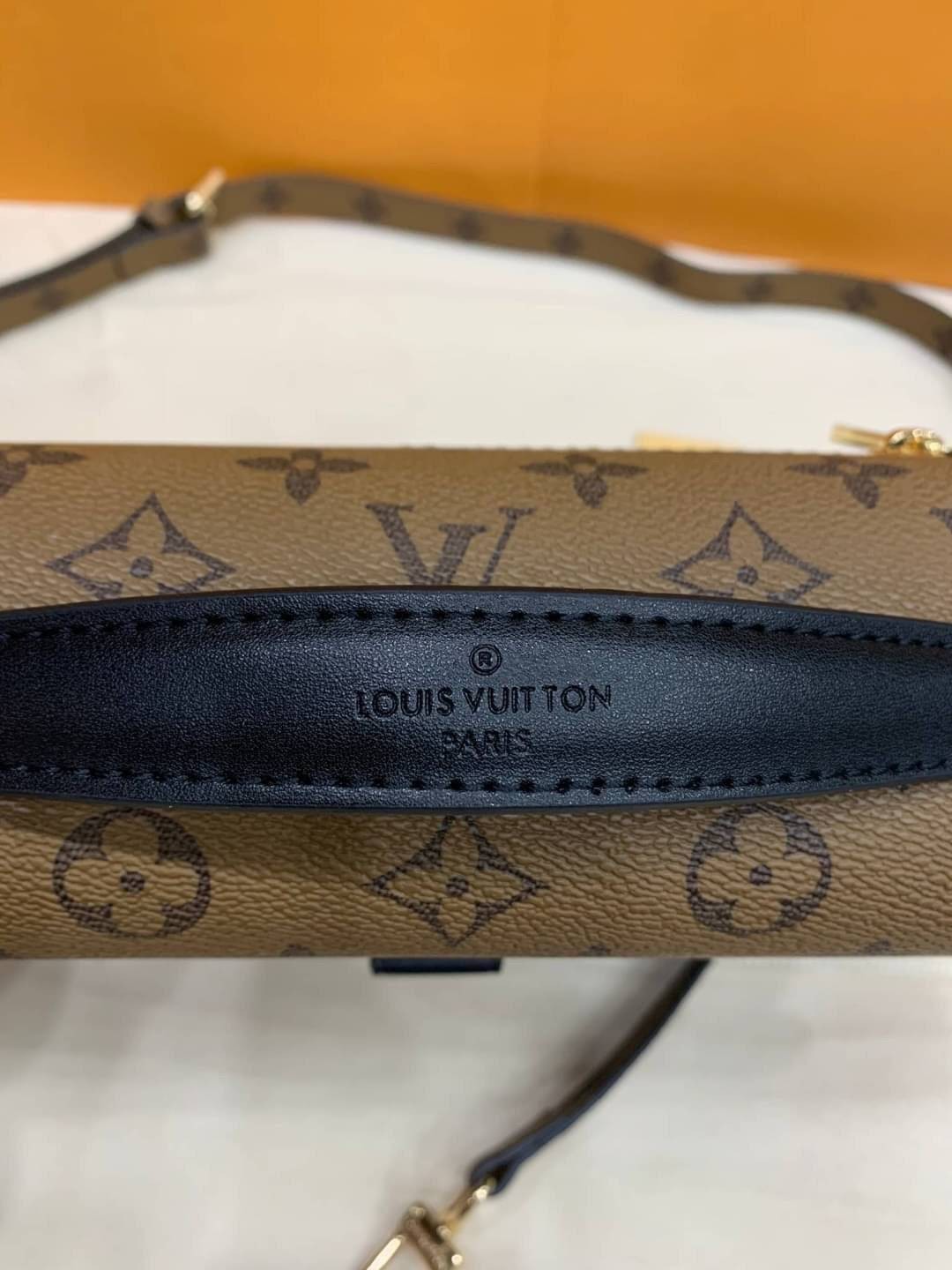 หนังแท้ LOUIS VUITTON POCHETTE MÉTIS พร้อมส่งที่ไทย 2Colors MONOGRAM REVERSE