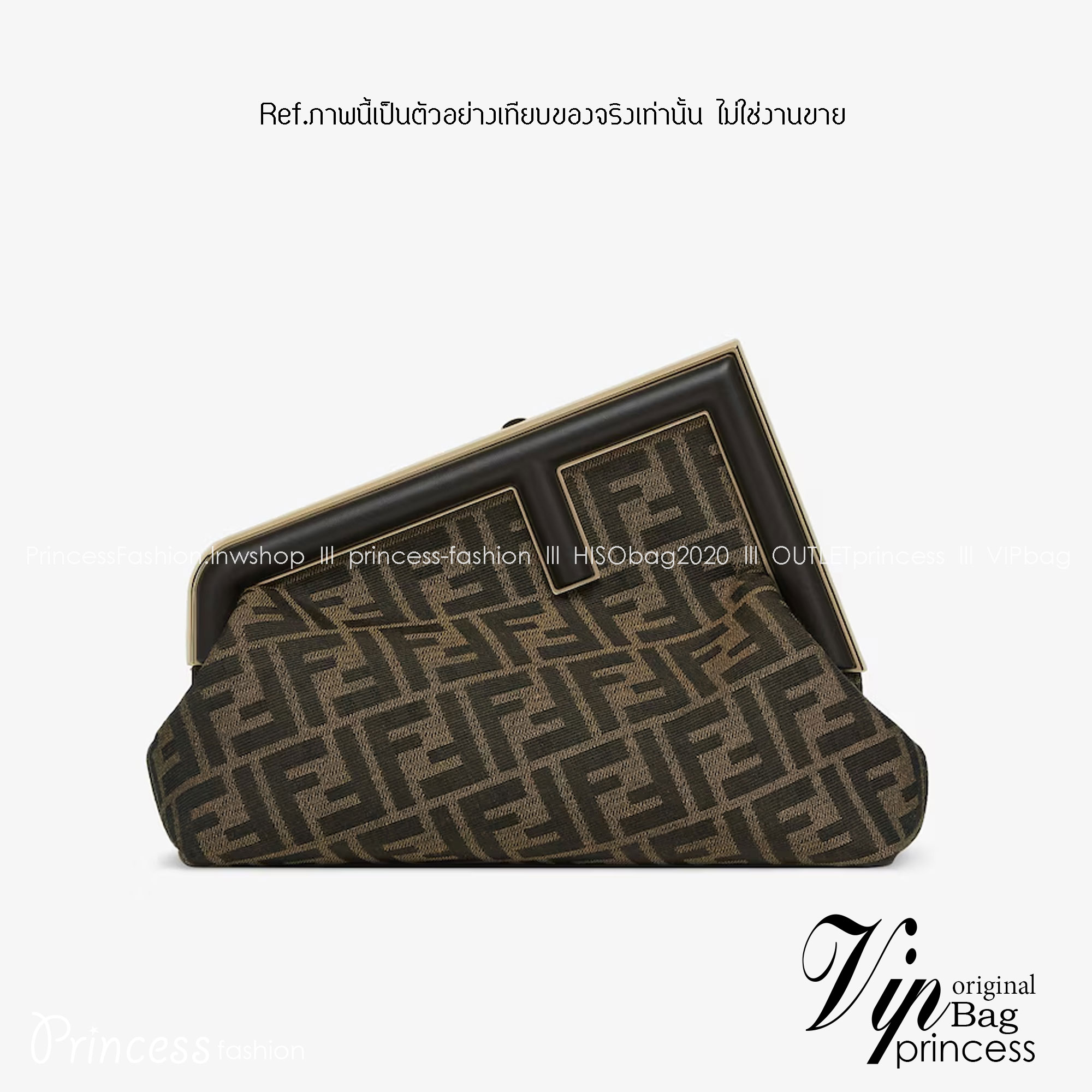 พร้อมส่ง 6 สี FENDI First Midi bag กระเป๋าทรงคลัชมาพร้อมสายสะพาย รูปลักษณ์สวยงามทันสมัย 🧡 เกรดออริจินอล 1:1 สลับแท้ ใช้งานต่างประเทศได้