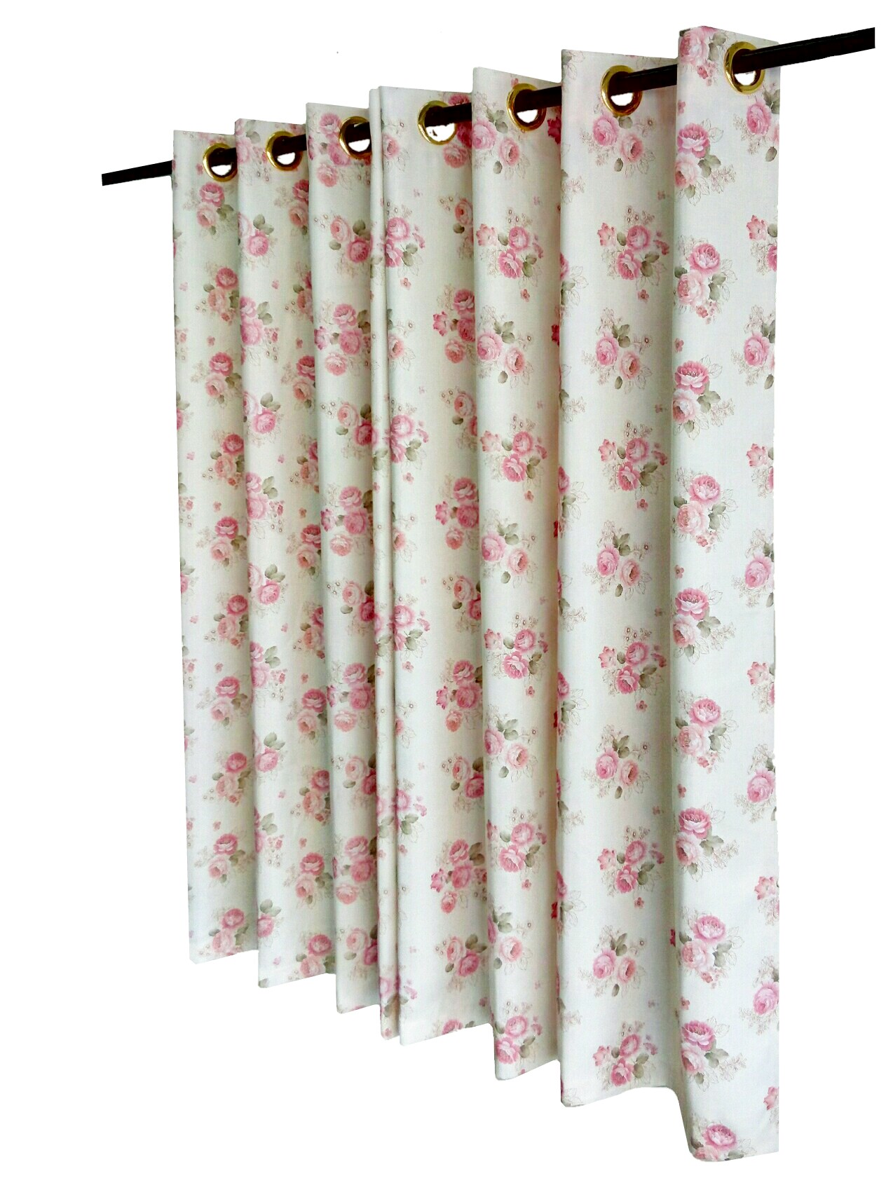 ผ้าม่านก.270*ส.150ซม./ผืน รุ่นVintage สีโอรส