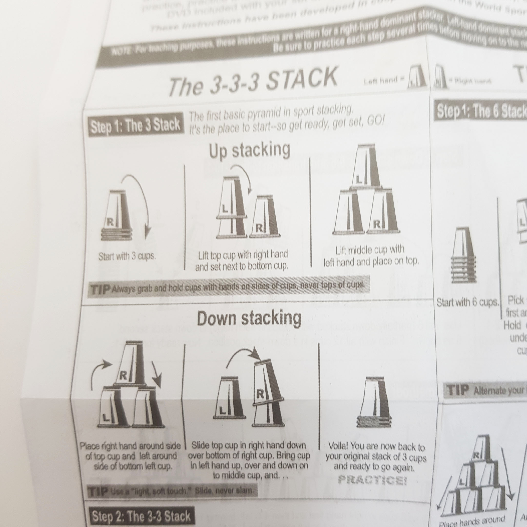 สปีดแสต็ค แก้วแสต็ก(Majic Flying Stack Cup)