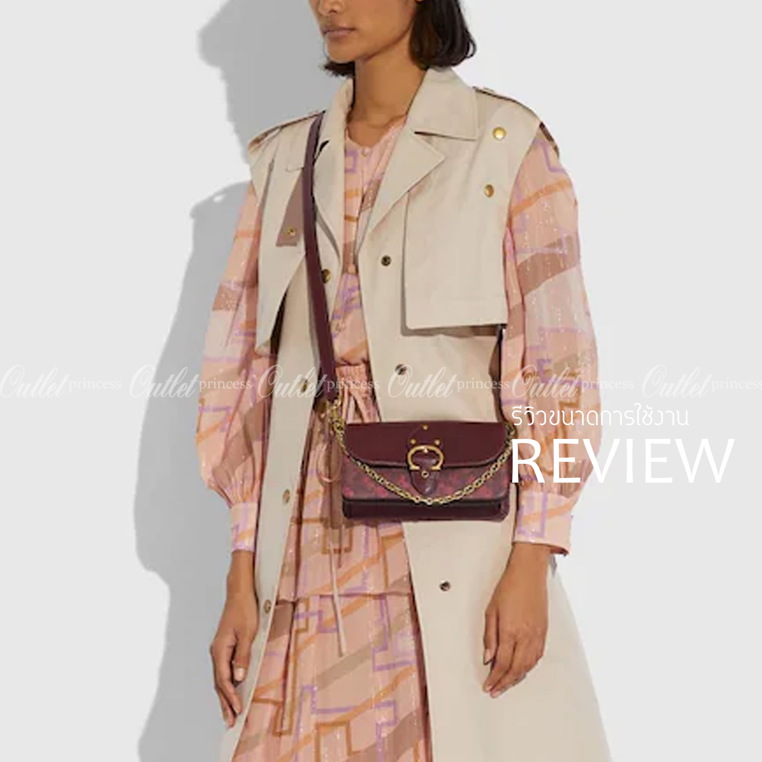 Coach Beat Crossbody Clutch In Signature Canvas With Horse And Carriage Print((6910//4760)) 🌈พร้อมส่งสีใหม่ล่าสุด ได้ไปไม่ผิดหวังแน่นอนค่ะ! กระเป๋าหิ้วได้//คลัทออกงานได้//สะพายครอสบอดี้ร์ได้ สุดคุ้ม! หนังแท้อย่างดี smooth leather ค่ะ