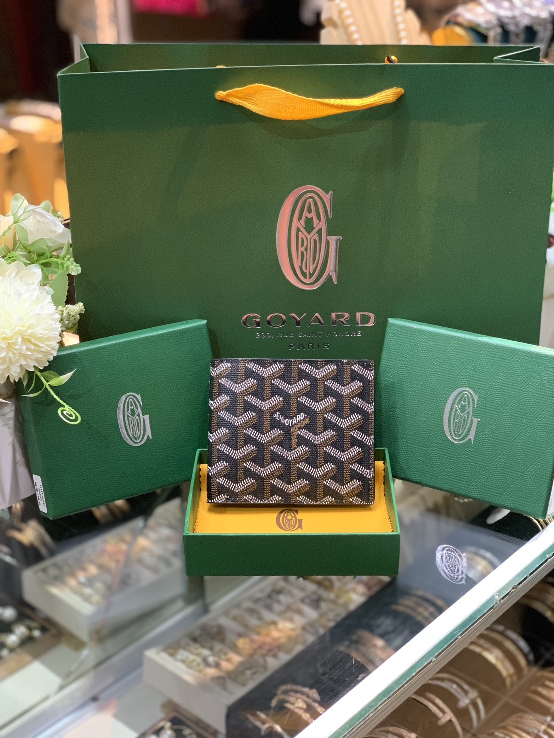 ORI หนังแท้ | Goyard Victoire Wallet / Goyard Short Men Wallet กระเป๋าสตางค์โกยาร์ เรียบหรู มีฟังก์ชันและสไตล์ให้เลือกด้วยช่องใส่บัตรหลายช่อง