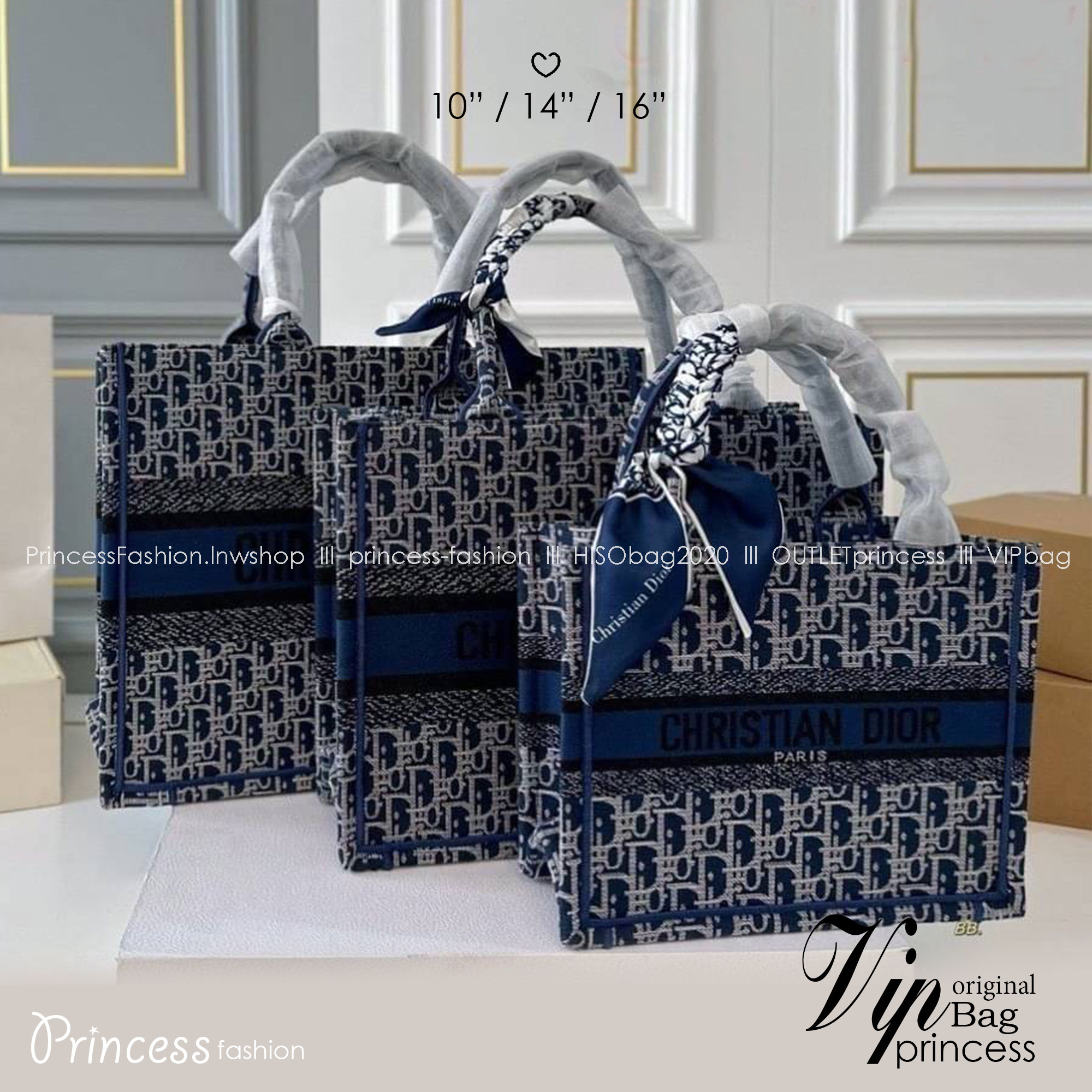 DIOR Book Tote Oblique denim jacquard กระเป๋าทรงโท้ทรุ่นใหม่ งานเดนิม โทนสีเป็นเอกลักษณ์ได้อย่างลงตัว คมชัดสวยงามและหรูหราในตัว ใช้งานง่าย ด้านในกระเป๋ากว้างมาก จุของได้สบายๆ