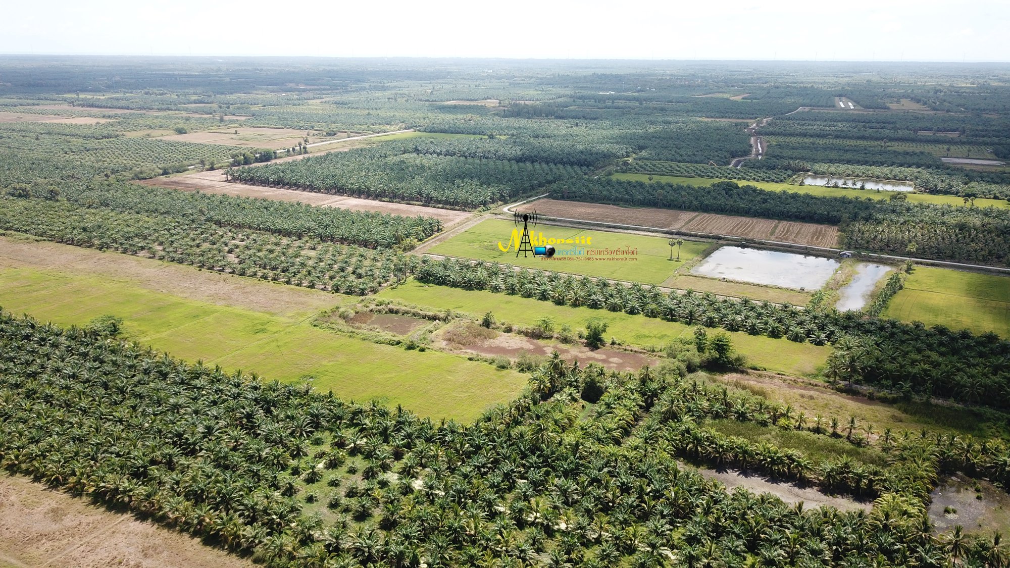 รับงานถ่ายภาพมุมสูง วิดีโอมุมสูง ด้วย Drone DJI Mavic Pro 4K Full HD (บินโดรน)