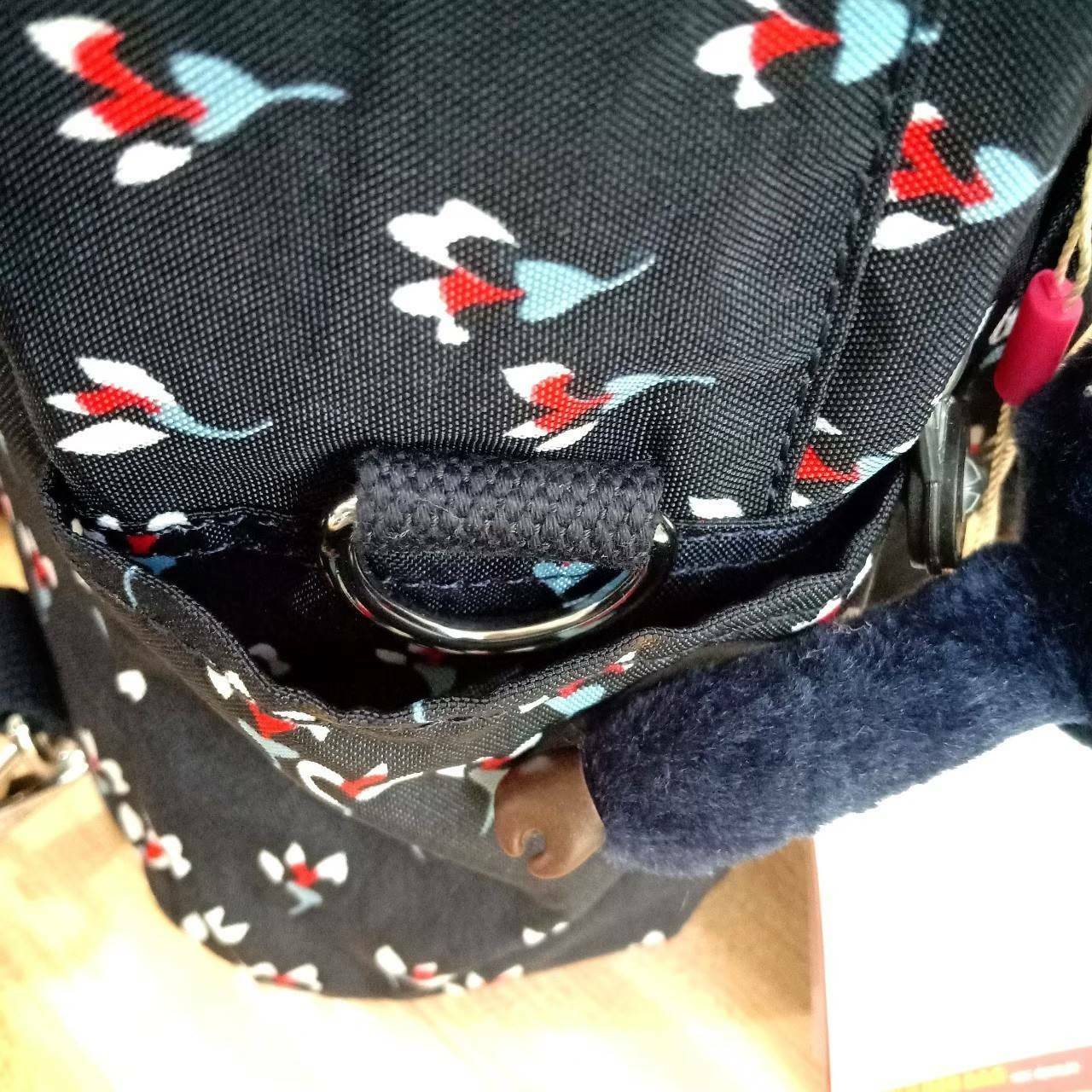 KIPLING 3 WAYS MINI BACKPACK ซับในตาราง 👍กระเป๋าสะพายรุ่นใหม่วัสดุ Nylon & Polyester 100% 👍หูหิ้วมีลายปั้มแบรนด์ 👍สายสะพายยาวเลื่อนปรับได้ถอดได้ 👍สามารถถือหรือสะพายได้ จะสะพายไหล่ สะพายเฉียง Crossbody หรือจะคล้องสายเป็นเป้ส