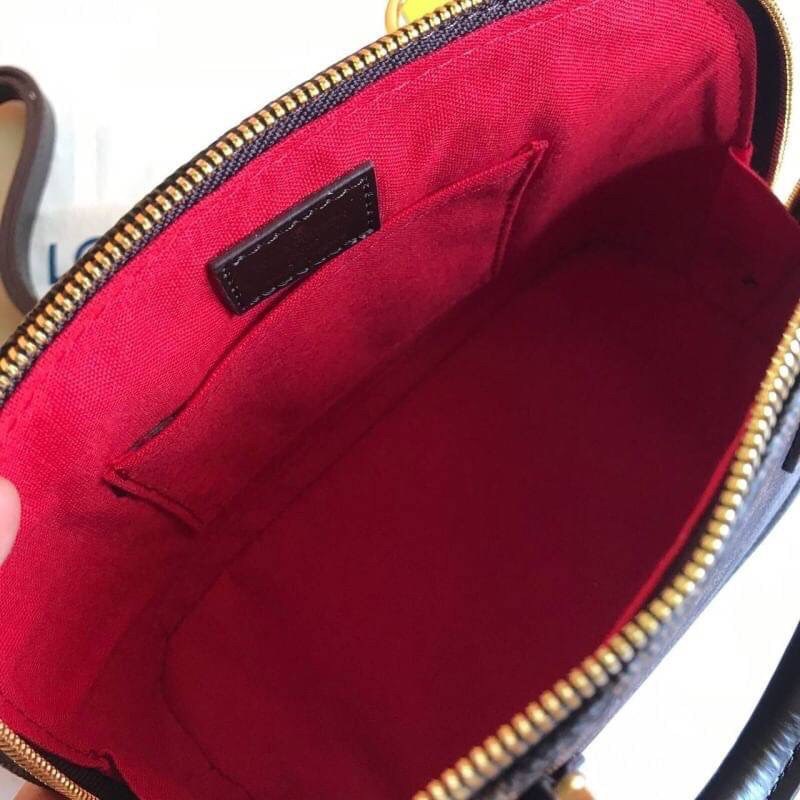 VIP 】หนังแท้ LOUIS VUITTON ALMA BB