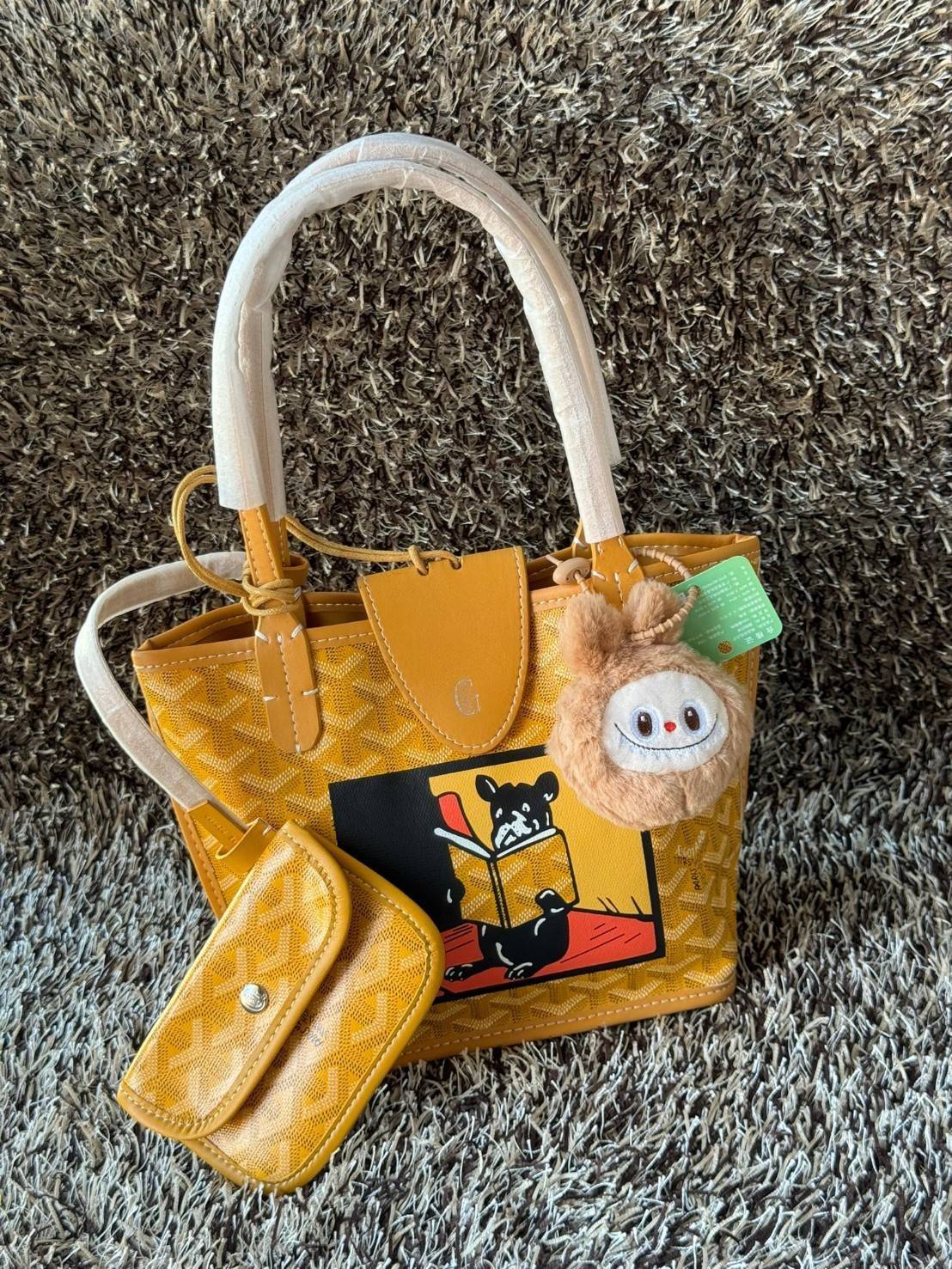 พร้อมส่ง 4 สี GOYARD ANJOU TOTE MINI / Goyard Villette Mini Tote Bag กระเป๋าทรงโท้ทมินิ แบรนด์หรูสัญชาติฝรั่งเศส 🧡 เกรดออริจินอล 1:1 สลับแท้ ใช้งานต่างประเทศได้