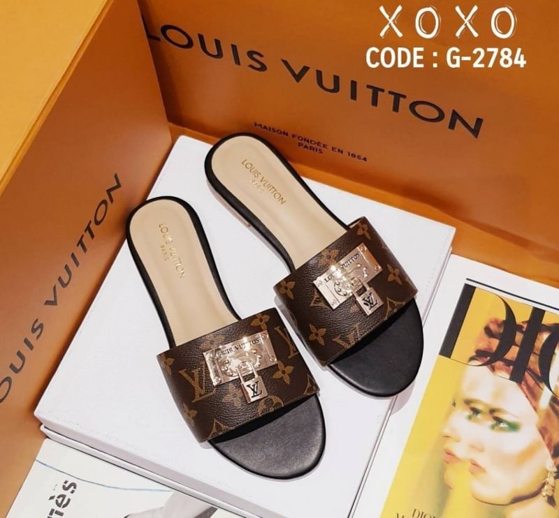 Louis Vuitton Sandals แตะ หรู งานแบรนด์ ใสสบาย น้ำหนักเบา แมทส์ชุดง่าย