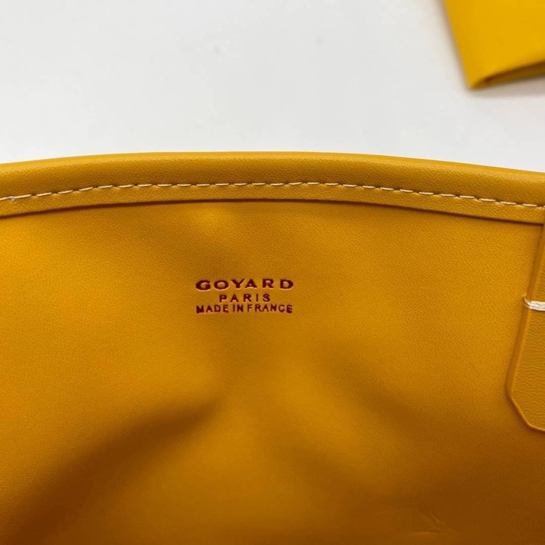 9 สี GOYARD ANJOU TOTE MINI / Goyard Mini Tote เกรดออริจินอลสลับแท้ ใช้งานต่างประเทศได้ ฮอตไอเท็ม กับกระเป๋าสะพายทรงโท้ท ไซส์มินิ กะทัดรัด มาครบสีขายดี เลิศทุกสี รูปทรงคลาสสิค ดีไซน์เป็นเอกลักษณ์ ใช้งานได้หลากหลาย