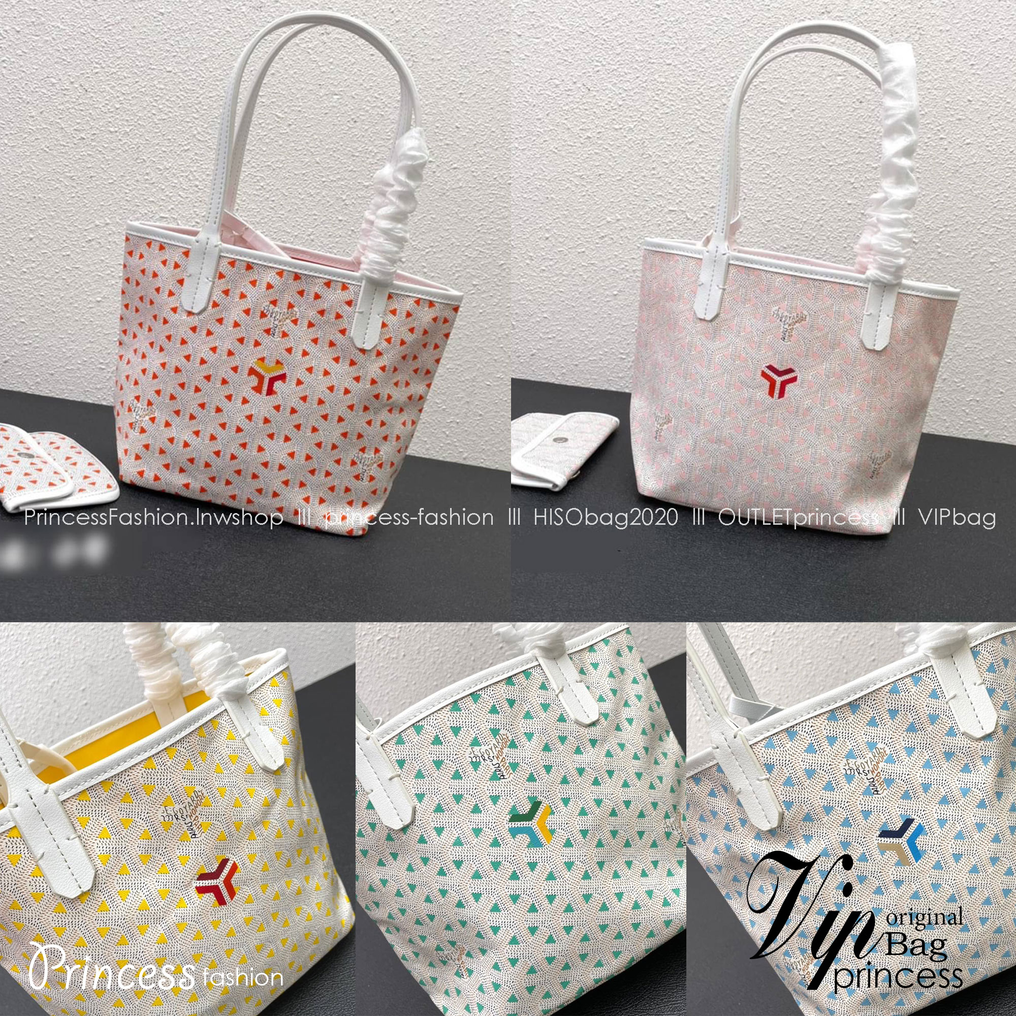 Goyard claire voie bag / Goyard Mini Tote Bag พร้อมส่งที่ไทย 5 สี กระเป๋ามินิโท้ท พิมพ์ลายคมชัด ปั้มแบรนด์เป๊ะปัง **สินค้าเกรดออริจินอล 1:1 สลับแท้ ใช้งานต่างประเทศได้ งานสวยตามรูป ภาพถ่ายจากงานขายจริง